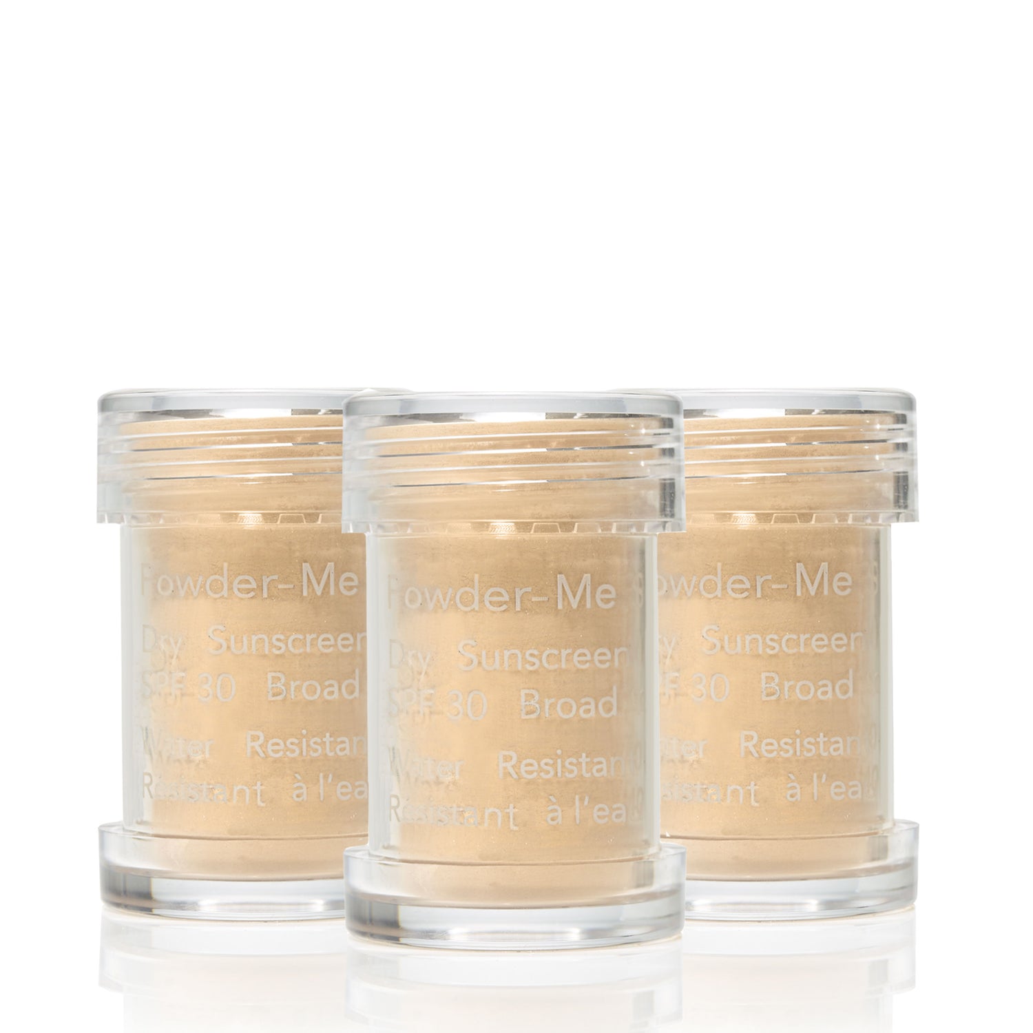 Image of an open Jane Iredale Powder-Me Dry Sunscreen SPF 30 variant: Tanned