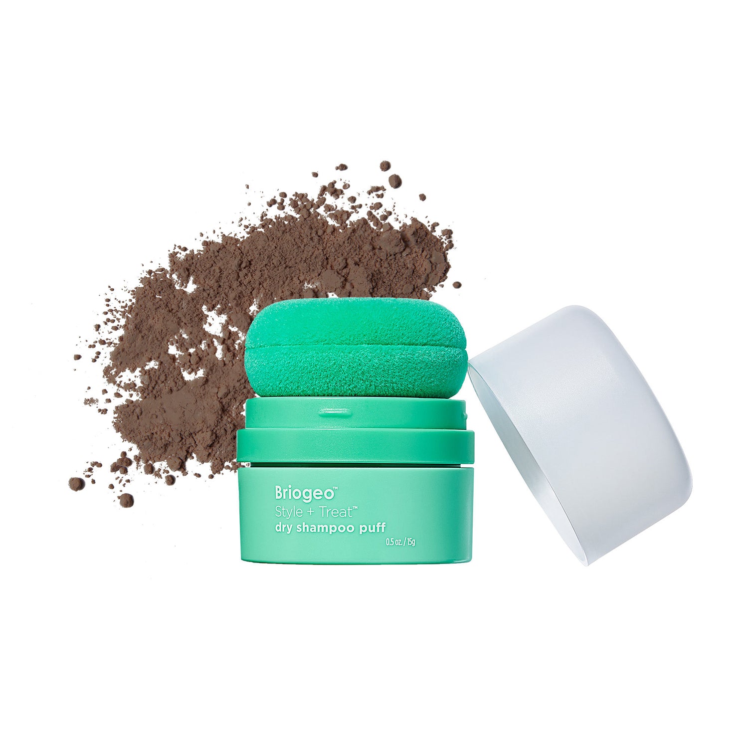 Swatch image of Briogeo Style + Treat Dry Shampoo Puff variant: Tinted