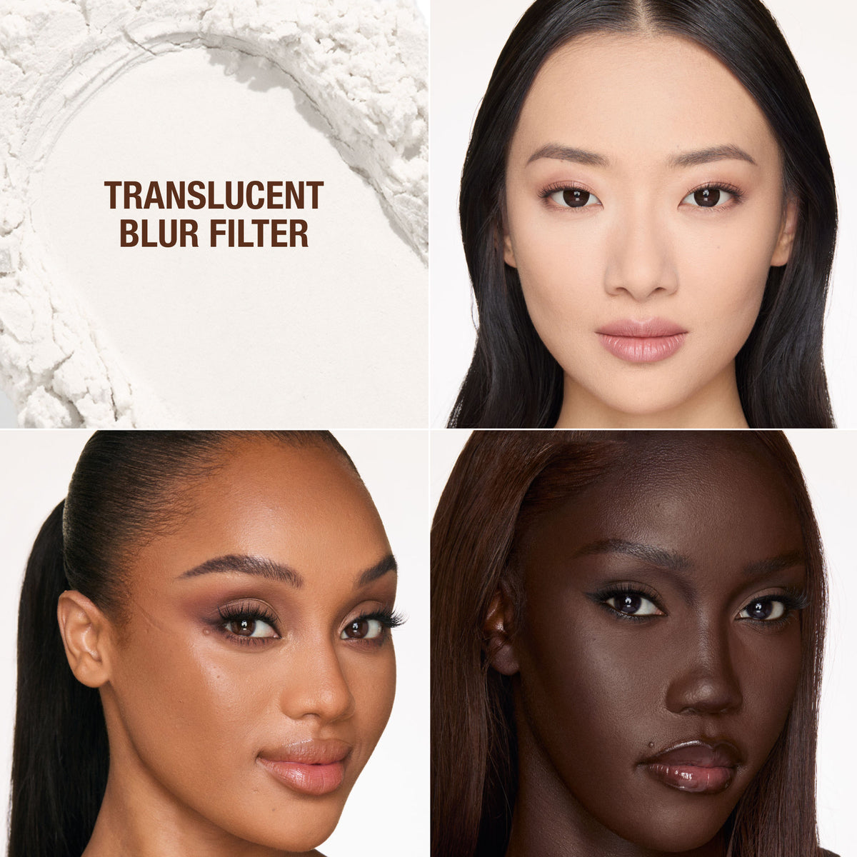 Before and after results of using variant: Translucent Blur Filter