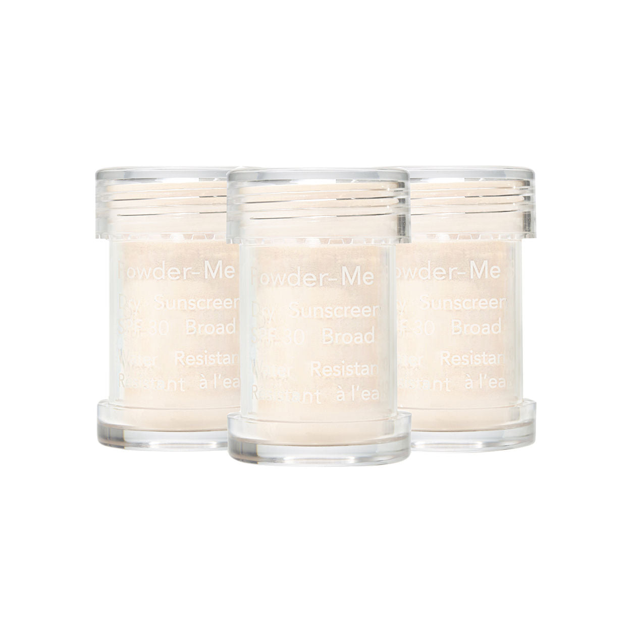 Image of a closed Jane Iredale Powder-Me Dry Sunscreen SPF 30 variant: Transparent