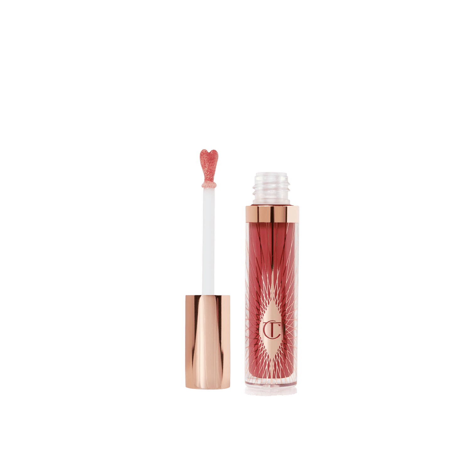 Image of an open Charlotte Tilbury Collagen Lip Bath variant: Walk Of No Shame