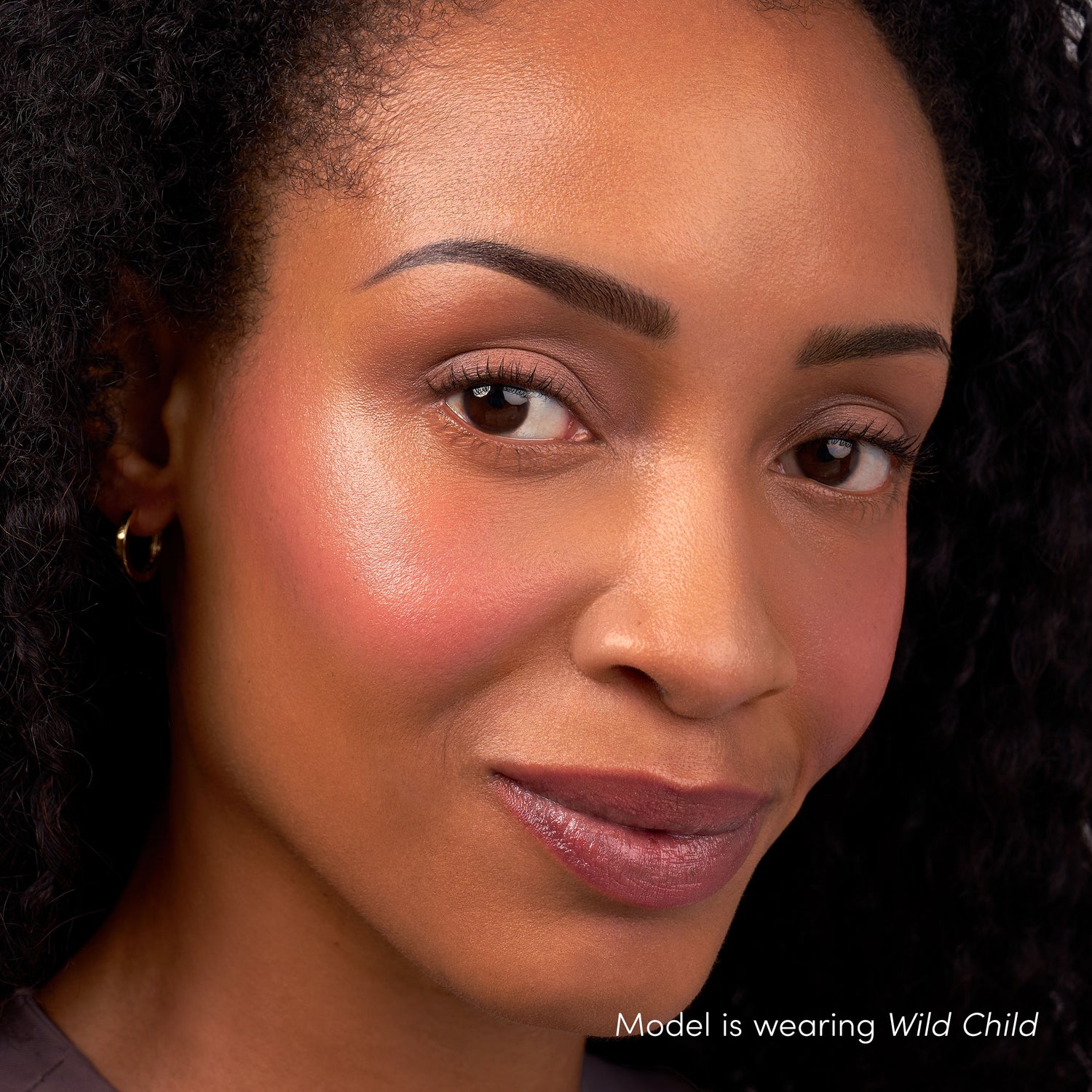 Model image of Jane Iredale ColorLuxe Liquid Blush variant: Wild Child