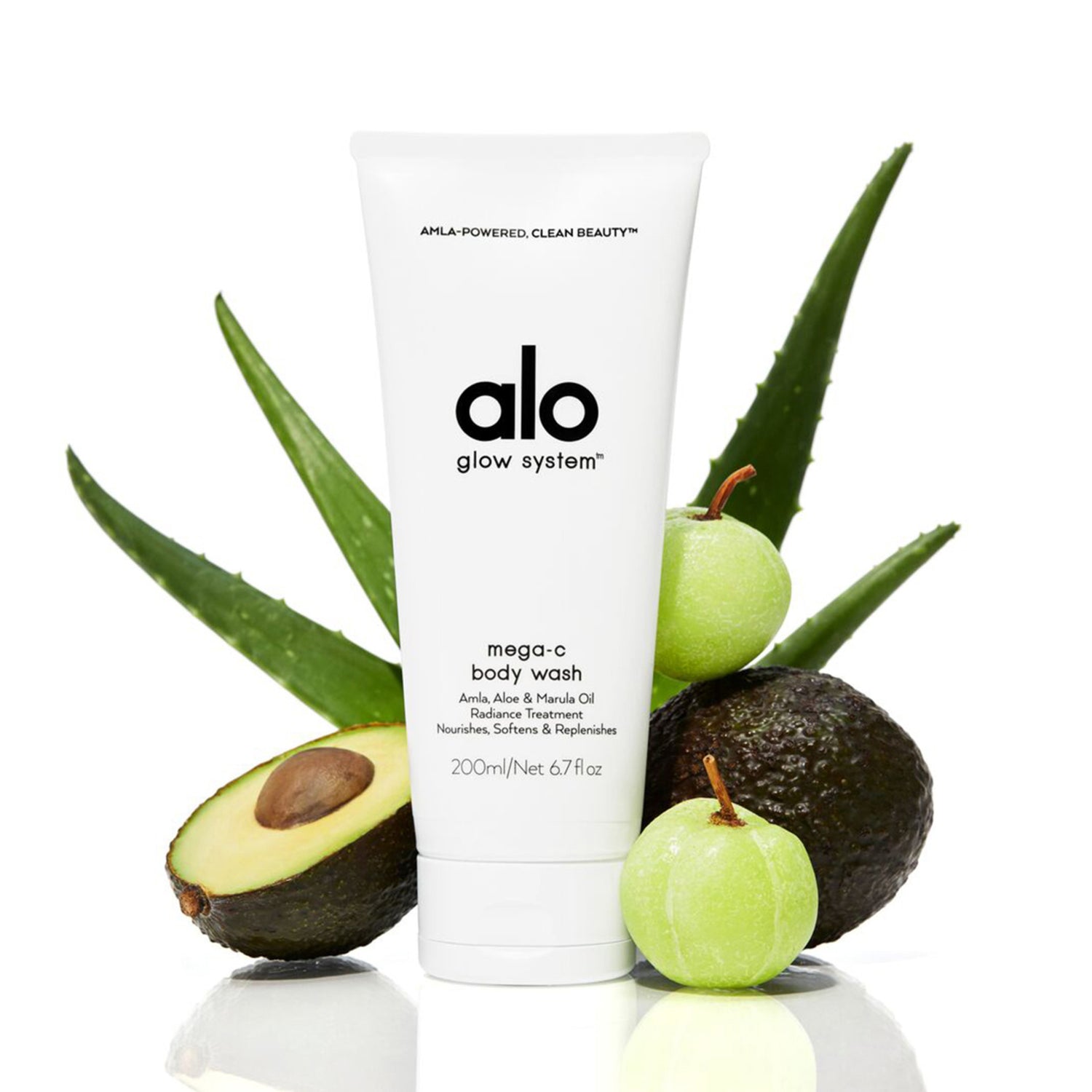 Alo Mega-C Body Wash lifestyle image .