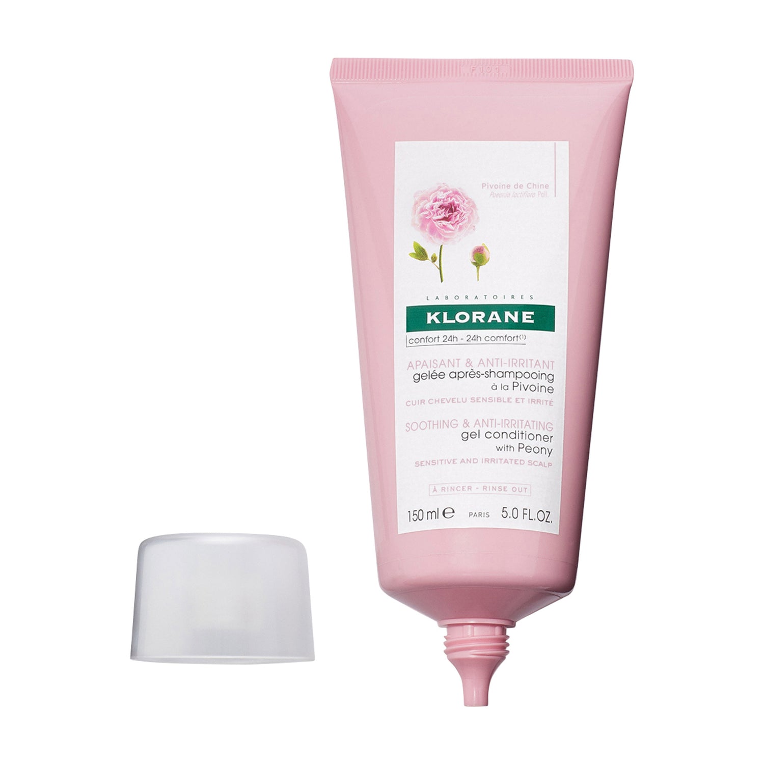 Klorane Gel Conditioner With peony open container image.