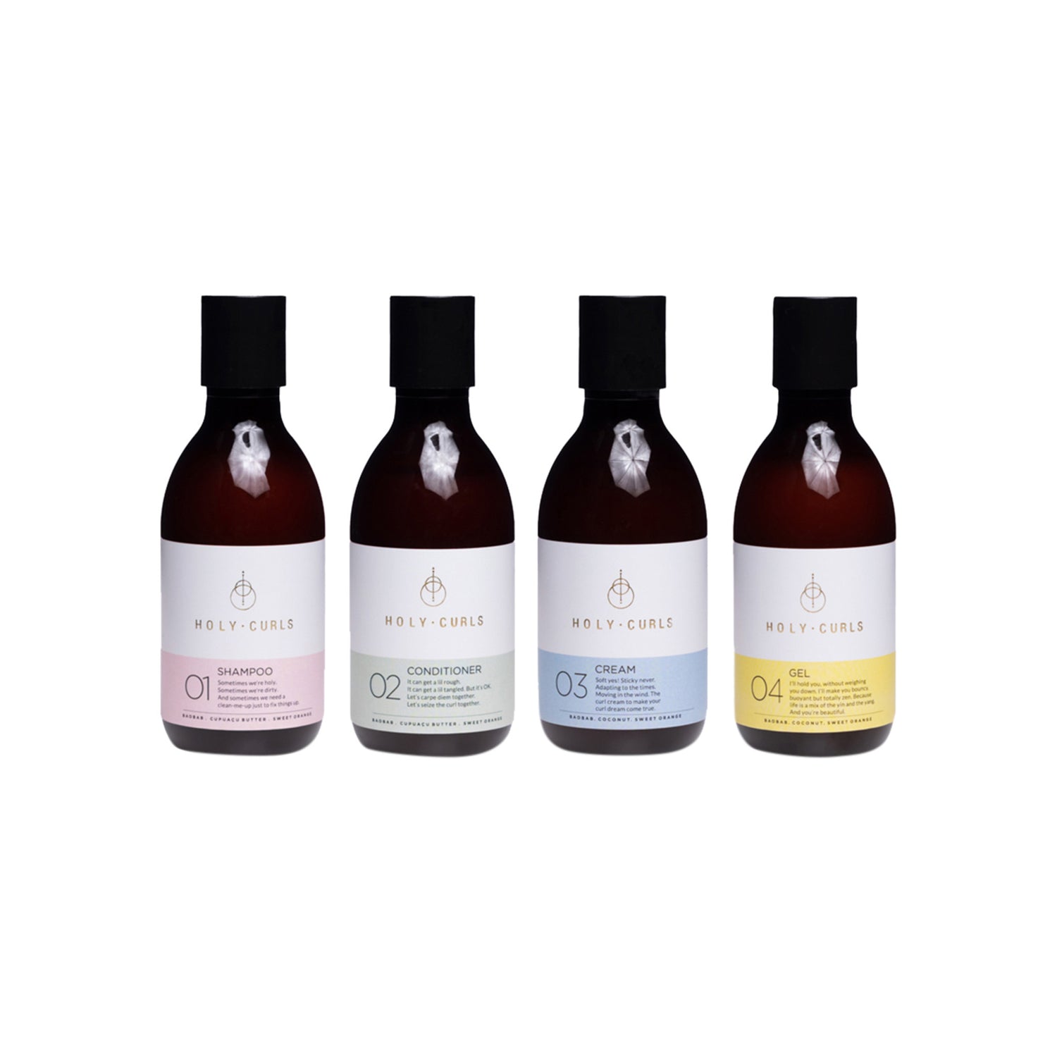 Holy Curls The Discovery Kit brand collection image .