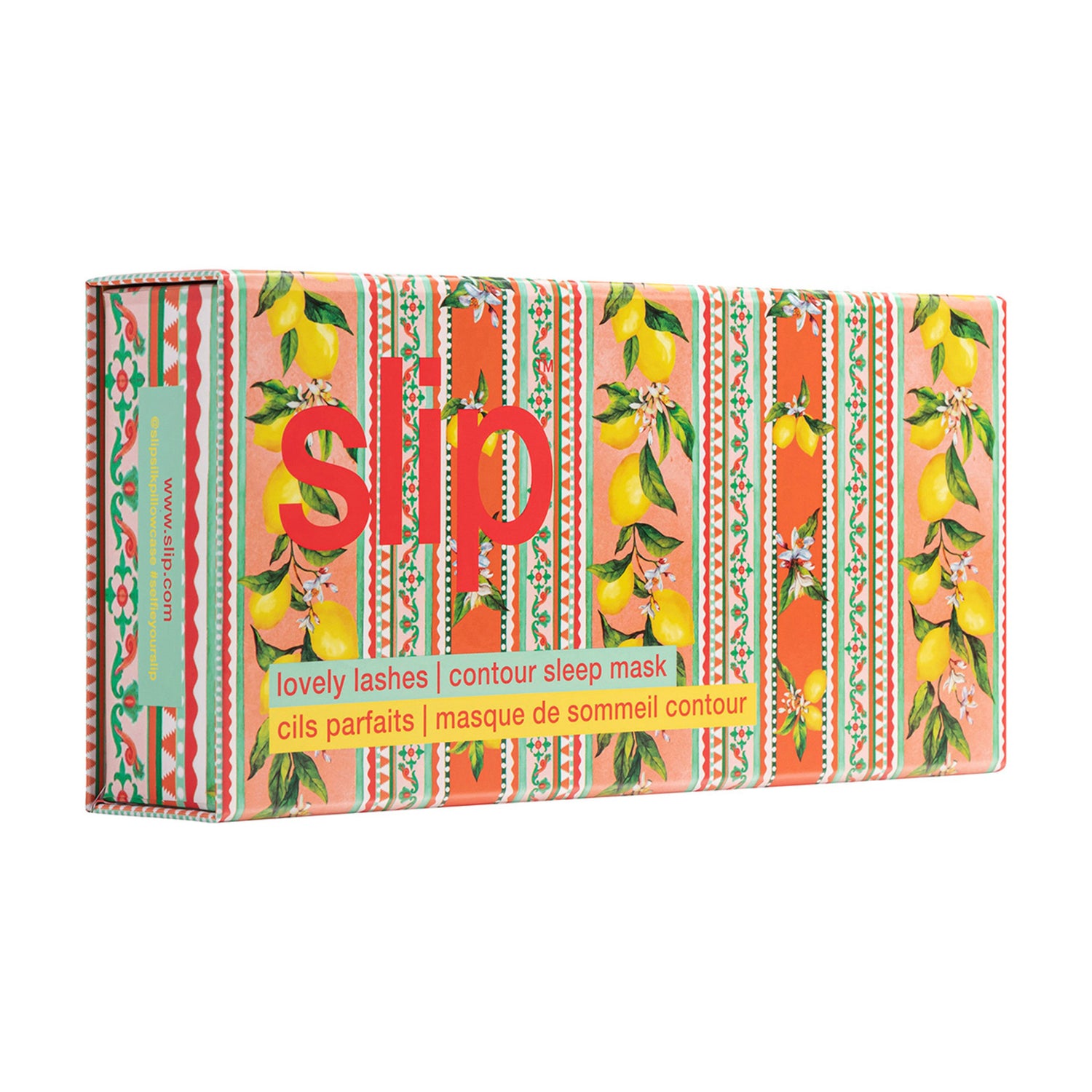 Slip Lovely Lashes Contour Sleep Mask Portofino open container image.