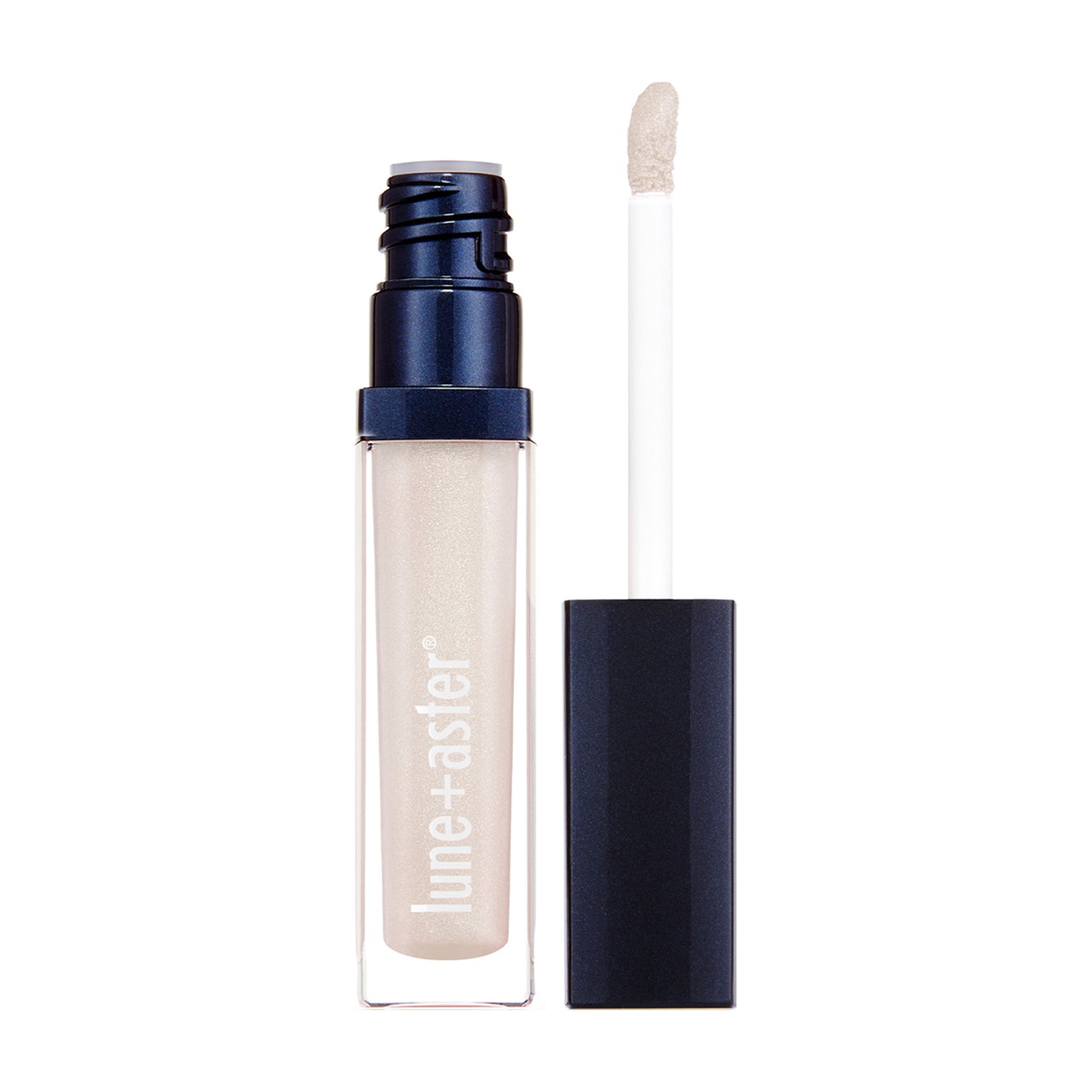 Lune+Aster Vitamin C+E Lip Gloss in Rockstar. This product is in the color pink