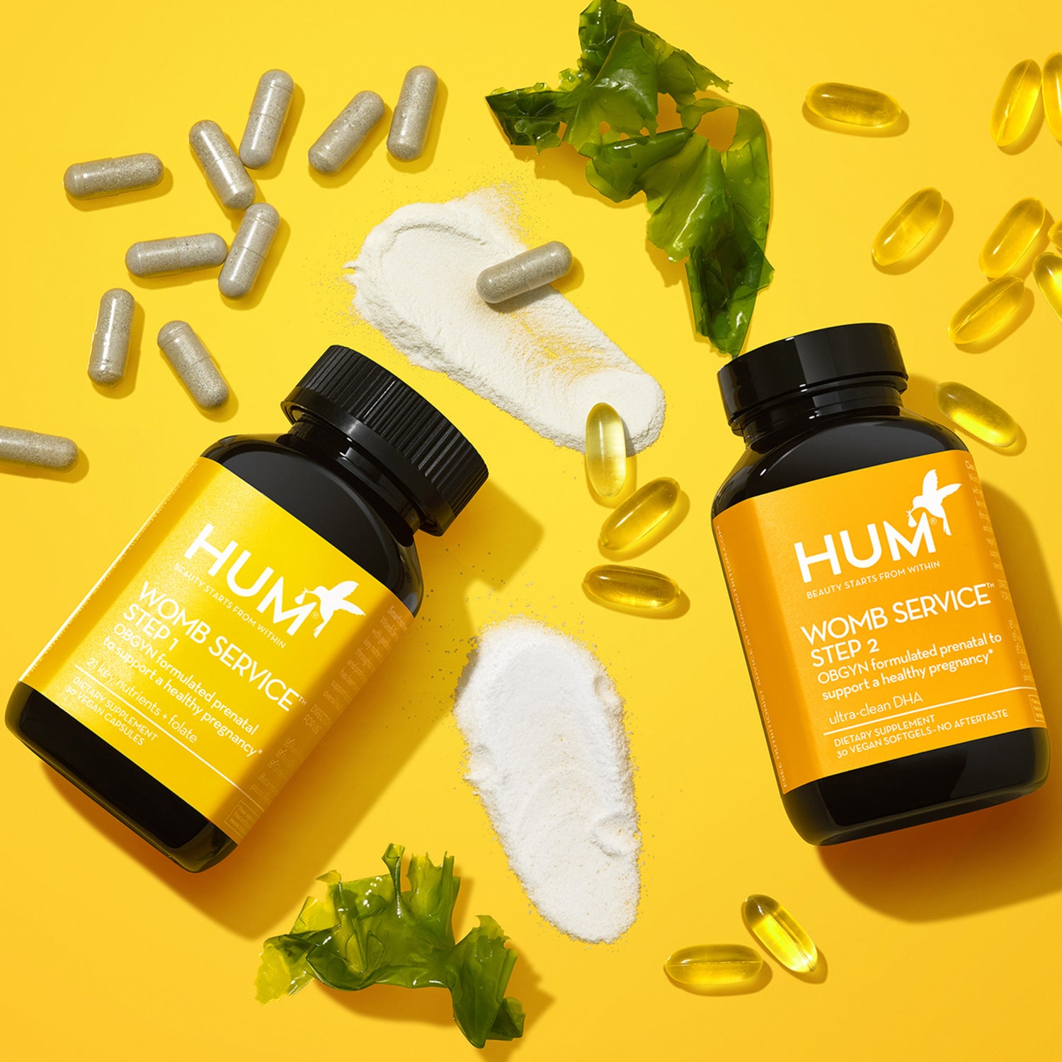 Hum Womb Service Step 1 and Step 2 Dietary Supplements infographics image 6 .