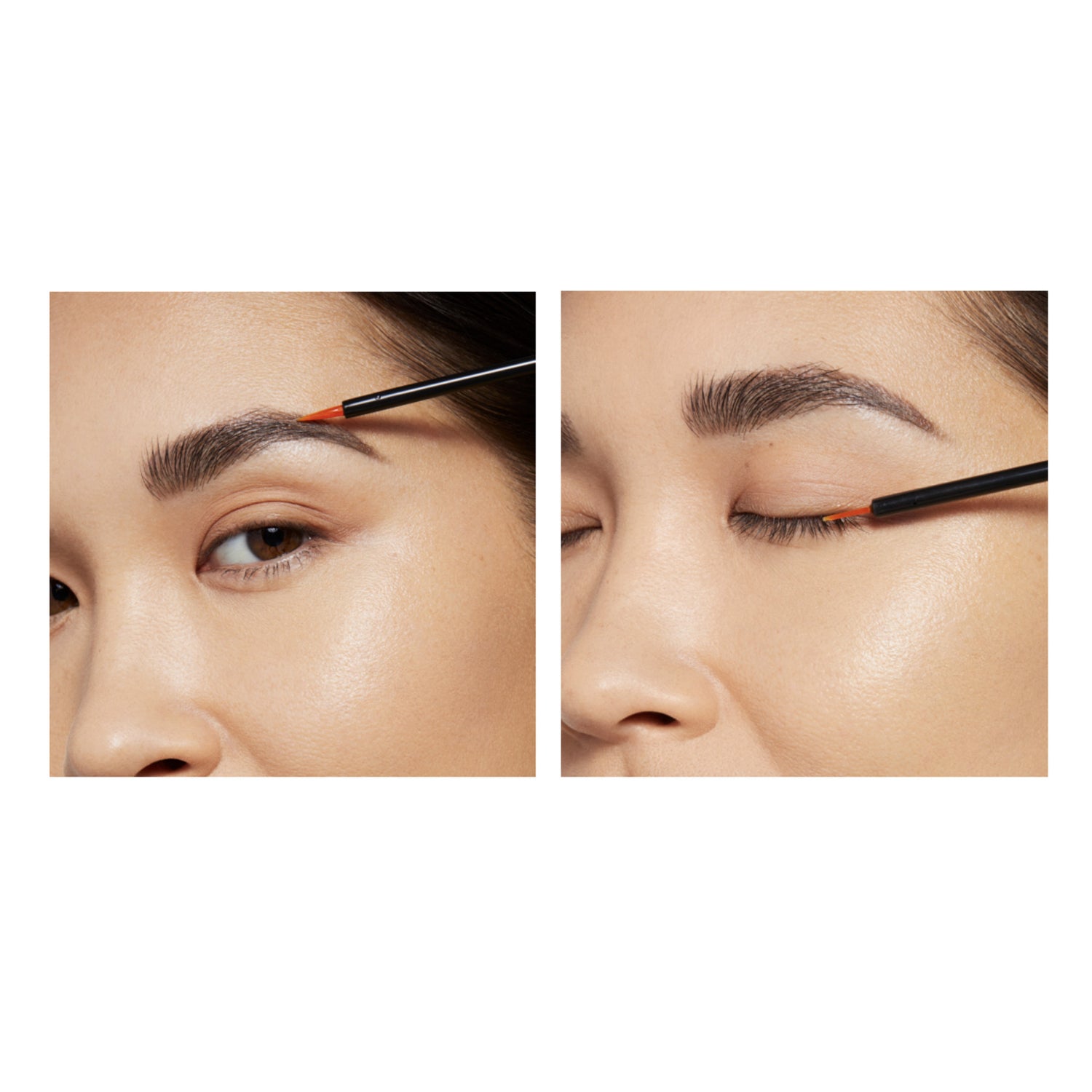LashFood Lash and Brow Treats Duo model image . This product is in the color clear