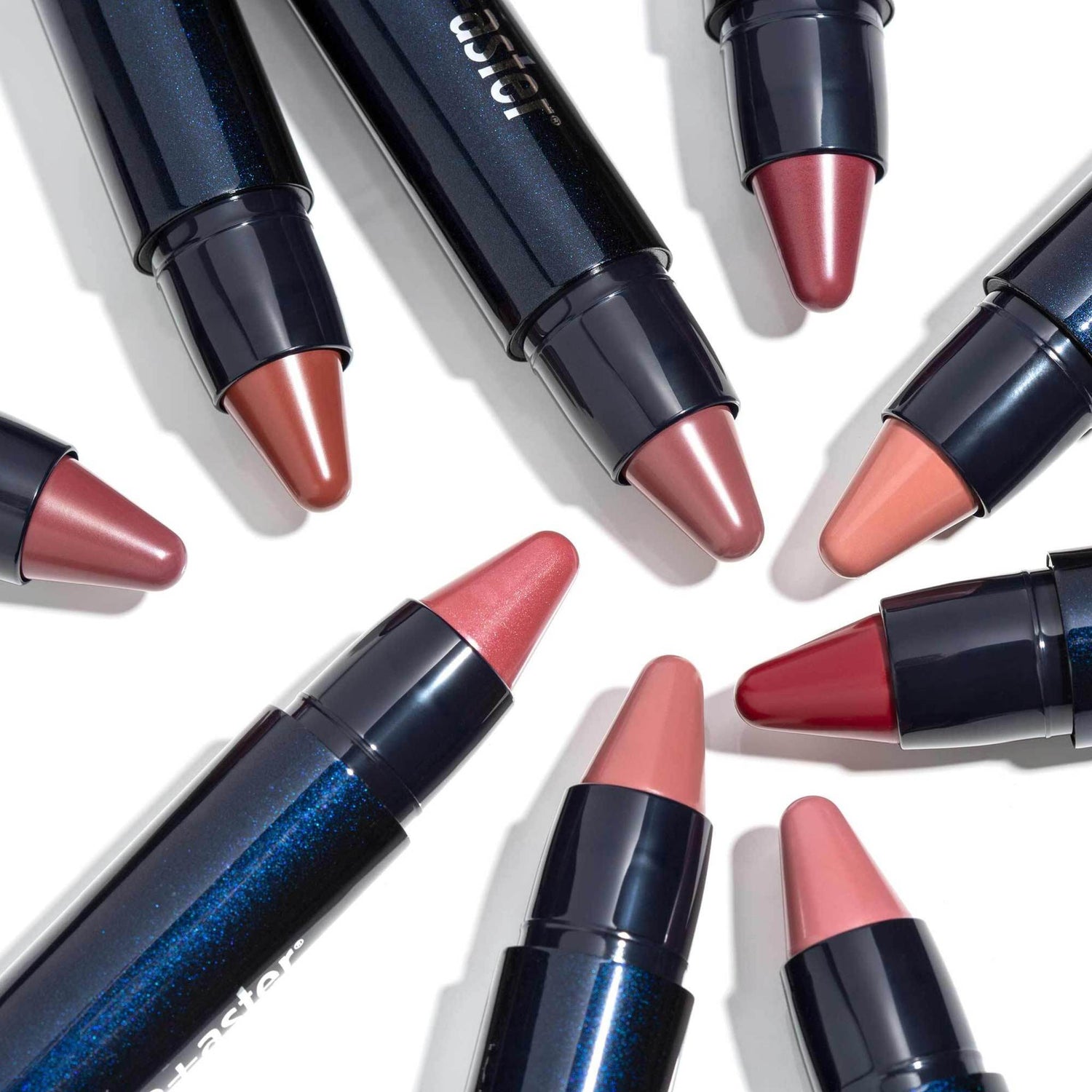 Lune+Aster PowerLips QuickStick Color/Shade variant: #Hustle lifestyle image . This product is in the color berry