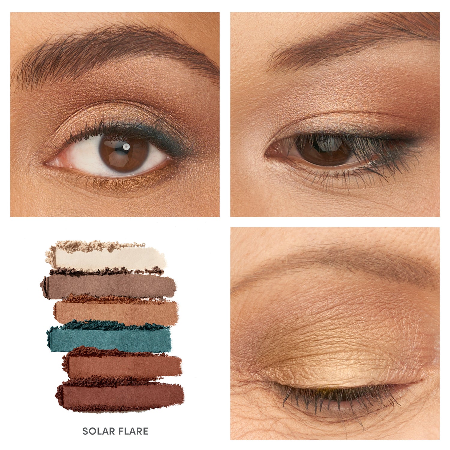 Jane Iredale PurePressed Eye Shadow Palette Color/Shade variant: Solar Flare model image .