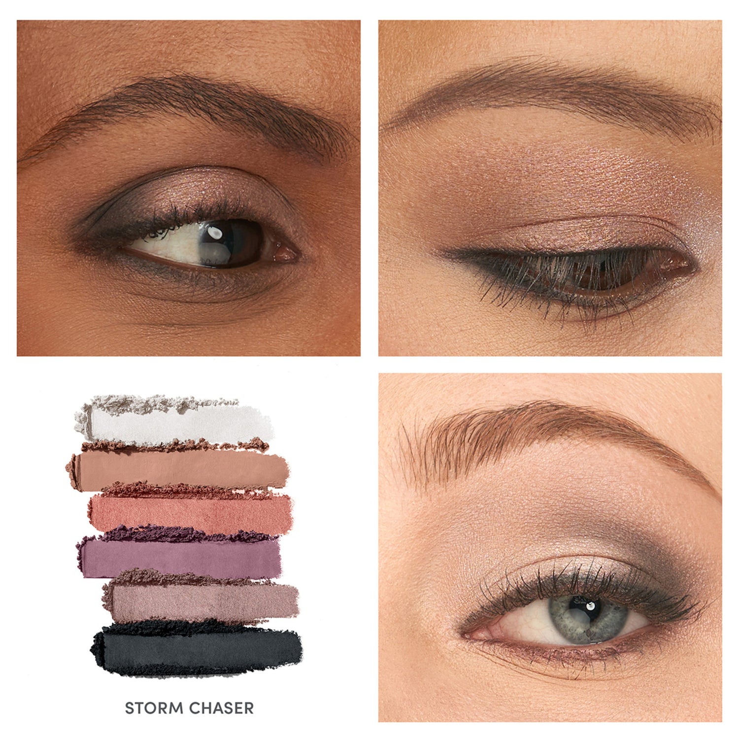 Jane Iredale PurePressed Eye Shadow Palette Color/Shade variant: Storm Chaser model image 2 .