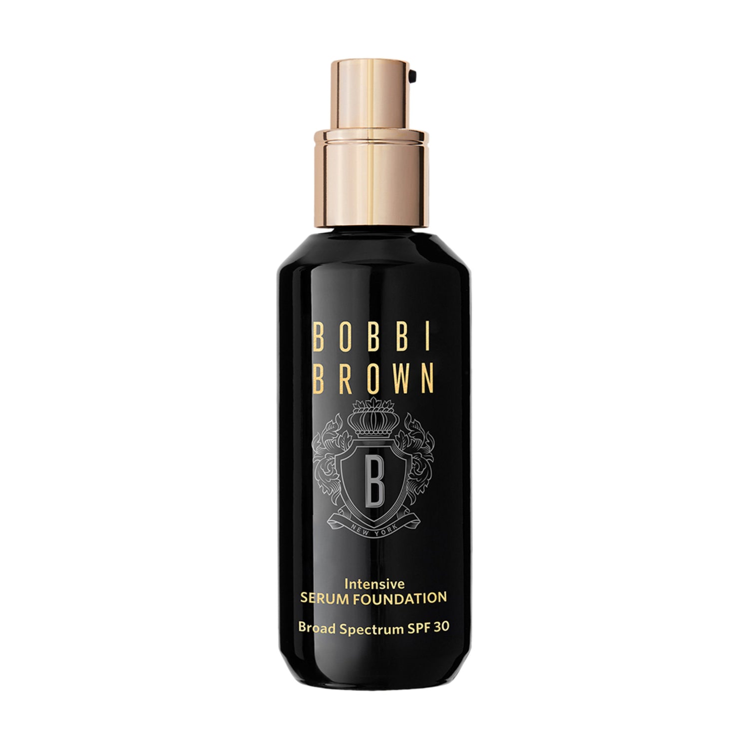 Bobbi Brown Intensive Serum Foundation SPF 40/30 Color/Shade variant: Warm Walnut open container image. This product is for deep warm golden complexions