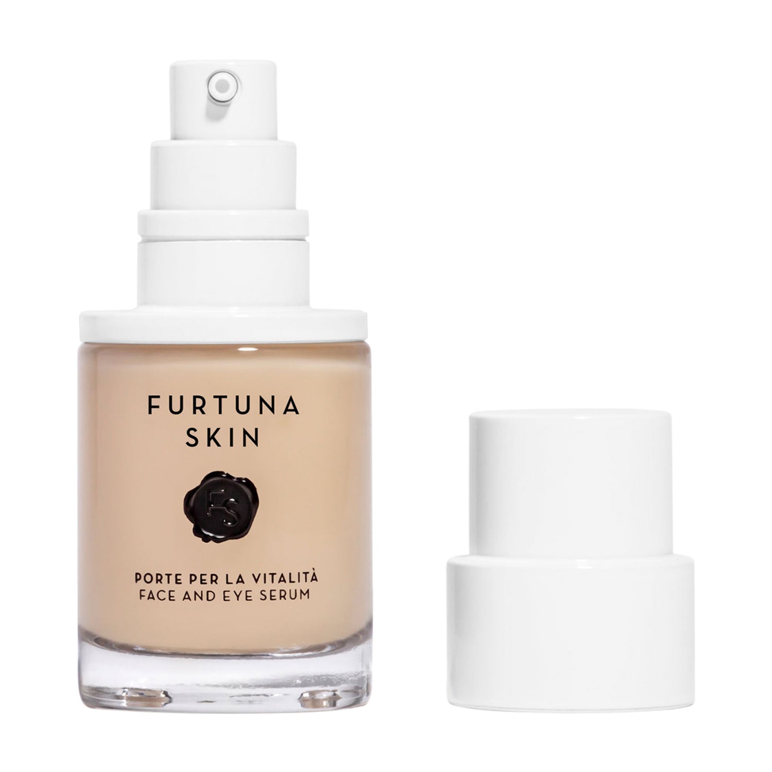 Furtuna Skin Porte Per La Vitalita Face and Eye Serum Size variant: 1 fl oz | 30 ml open container image.