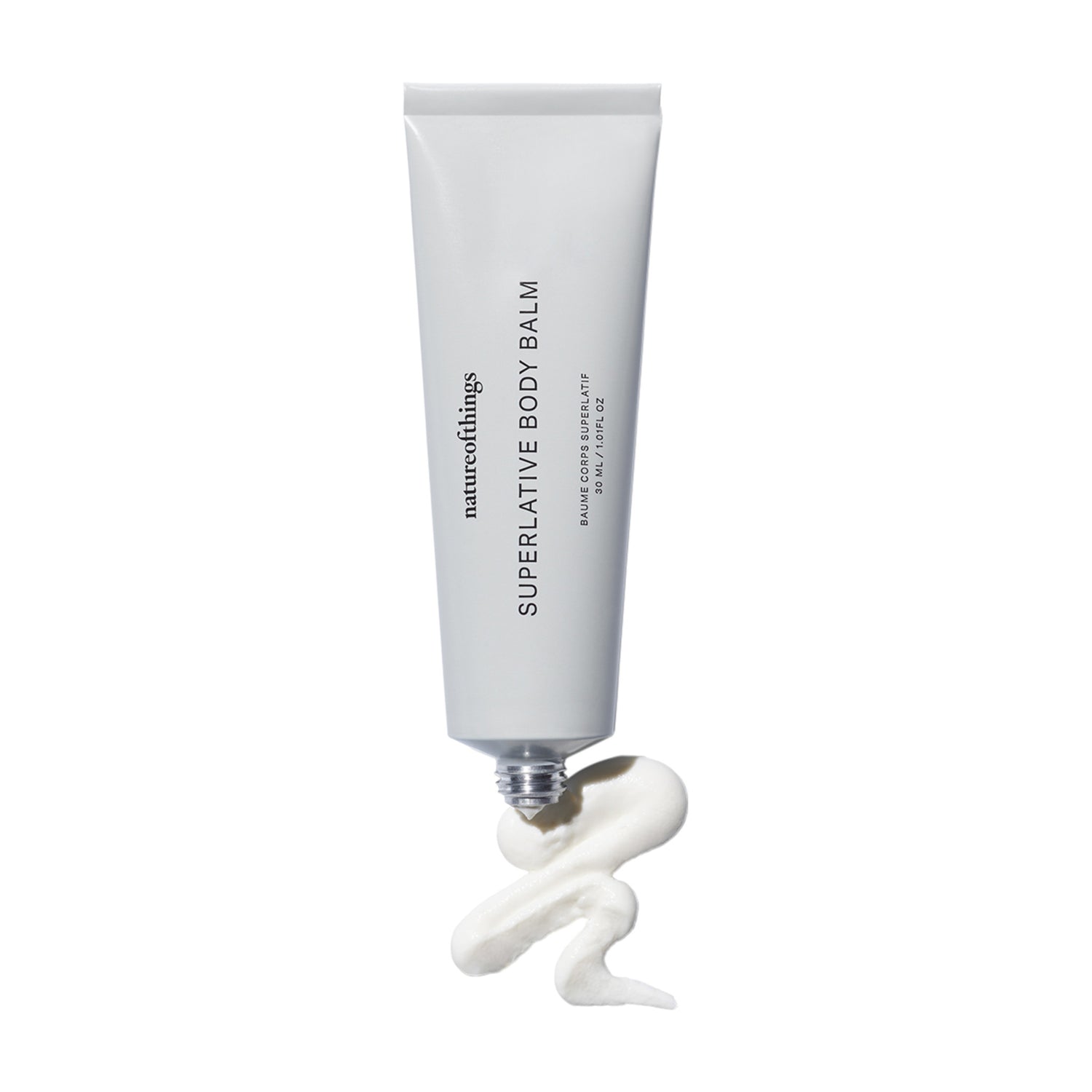Natureofthings Superlative Body Balm Size variant: 30 ml open container image.