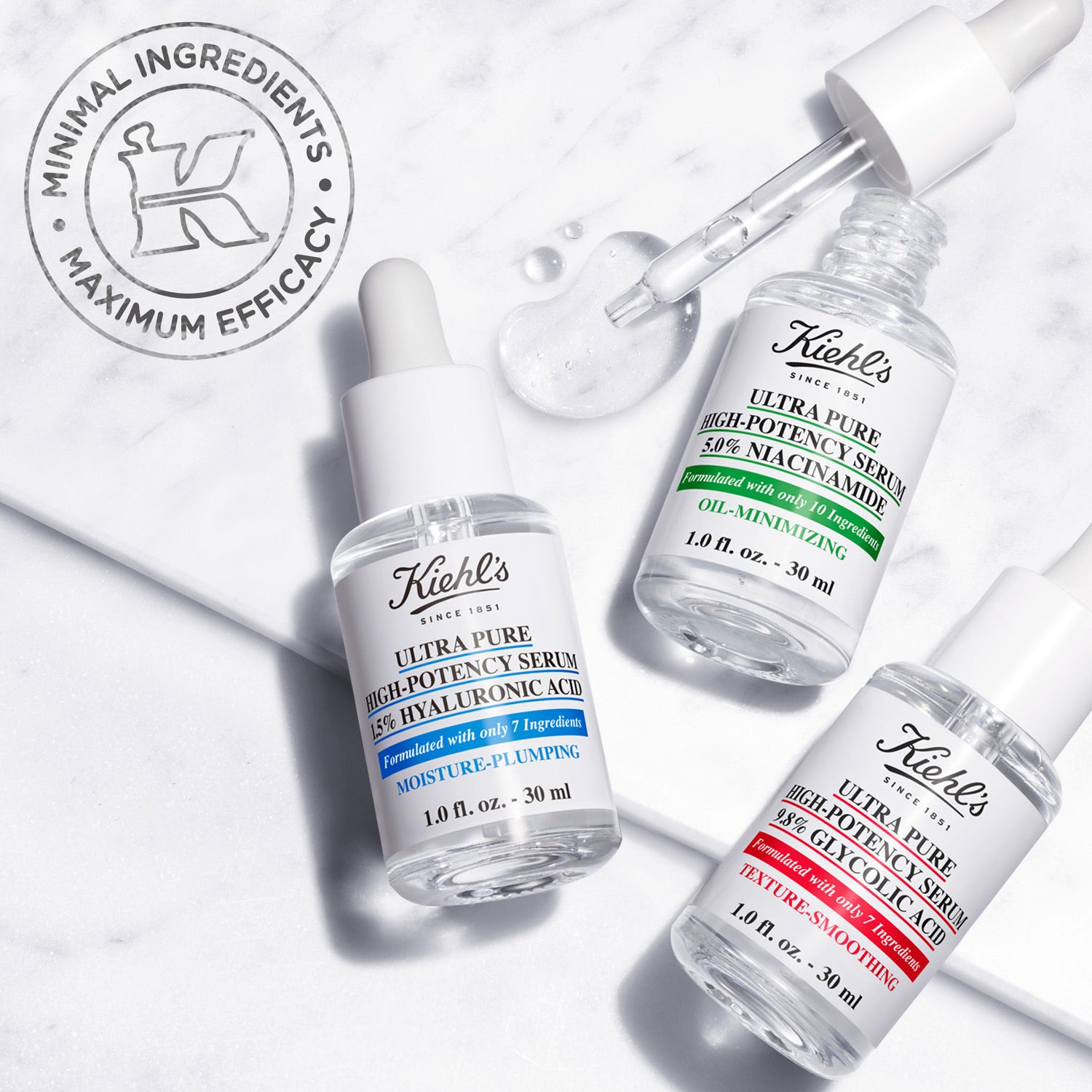 Kiehl's Since 1851 Ultra Pure High-Potency 1.5% Hyaluronic Acid Serum