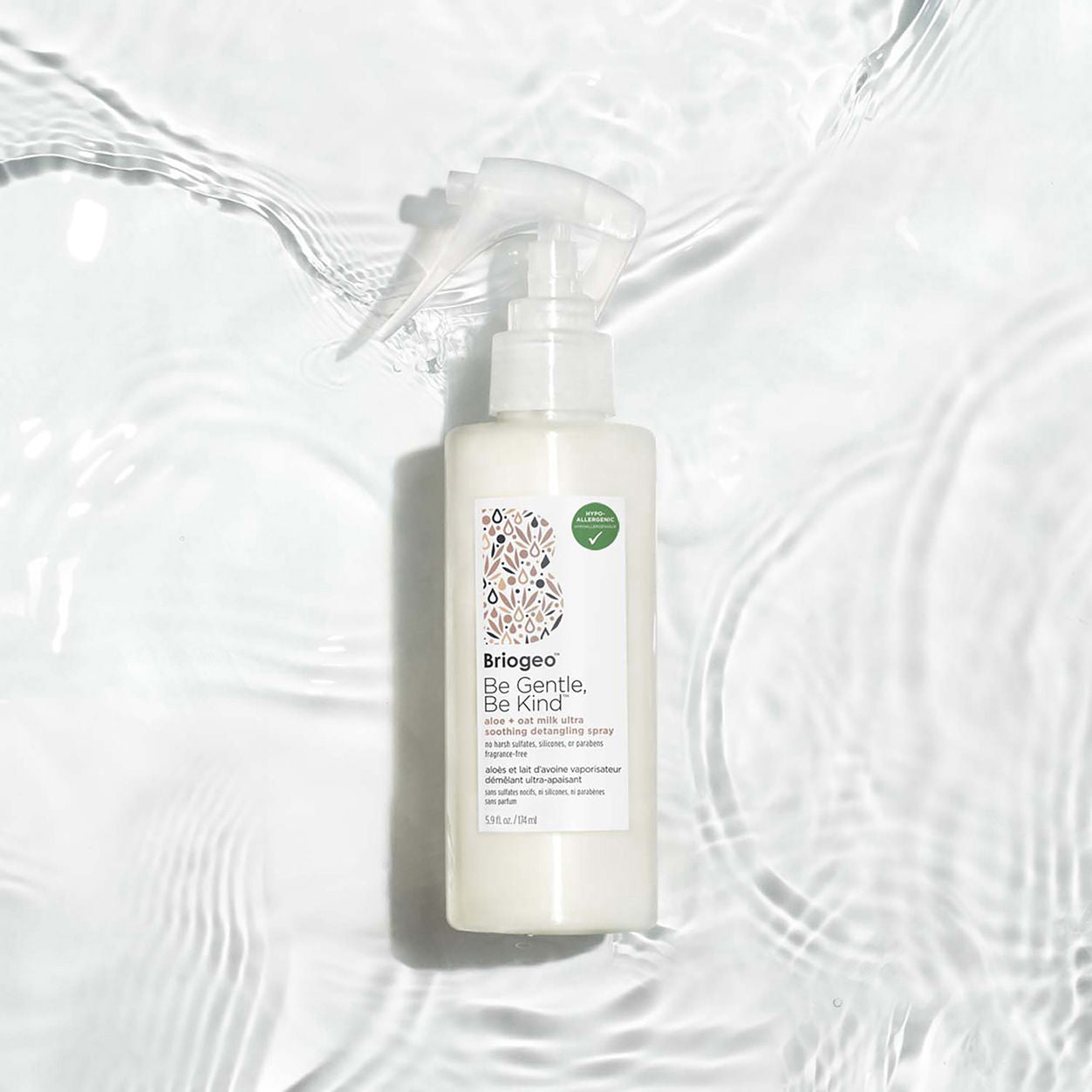 Briogeo Be Gentle, Be Kind Aloe and Oat Milk Ultra Soothing Detangling Spray