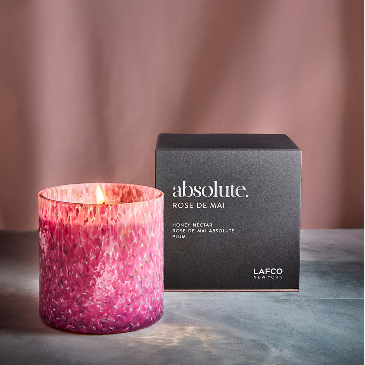 Lafco Absolute Rose d Mai Candle .