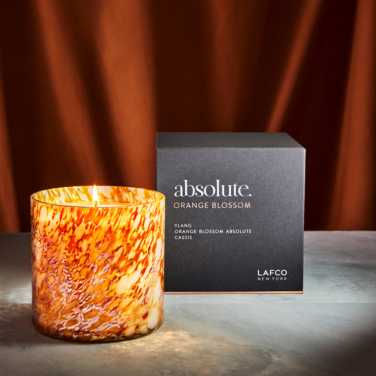 Lafco Absolute Orange Blossom Candle .