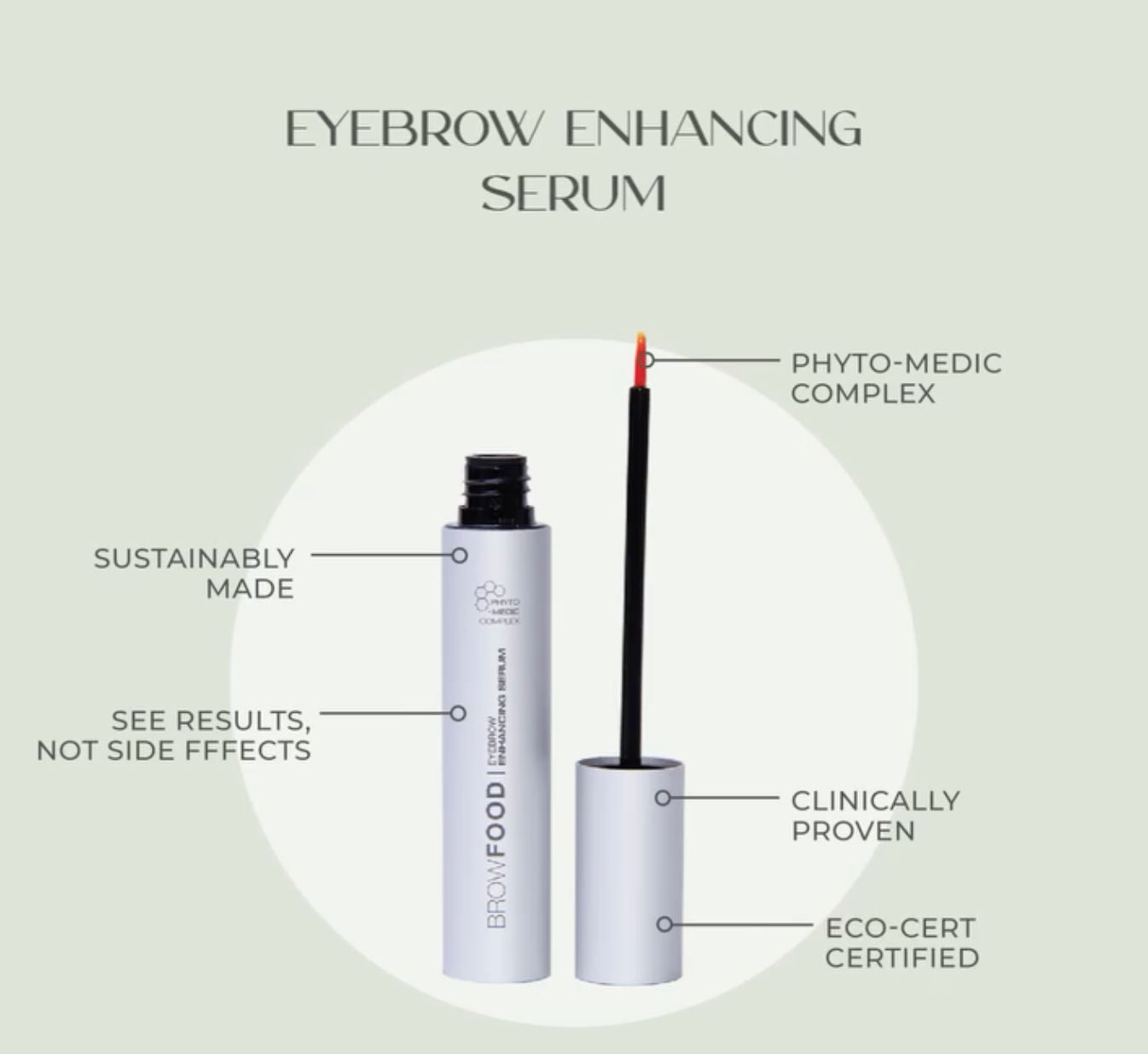 LashFood Phyto-Medic Eyebrow Enhancing Serum