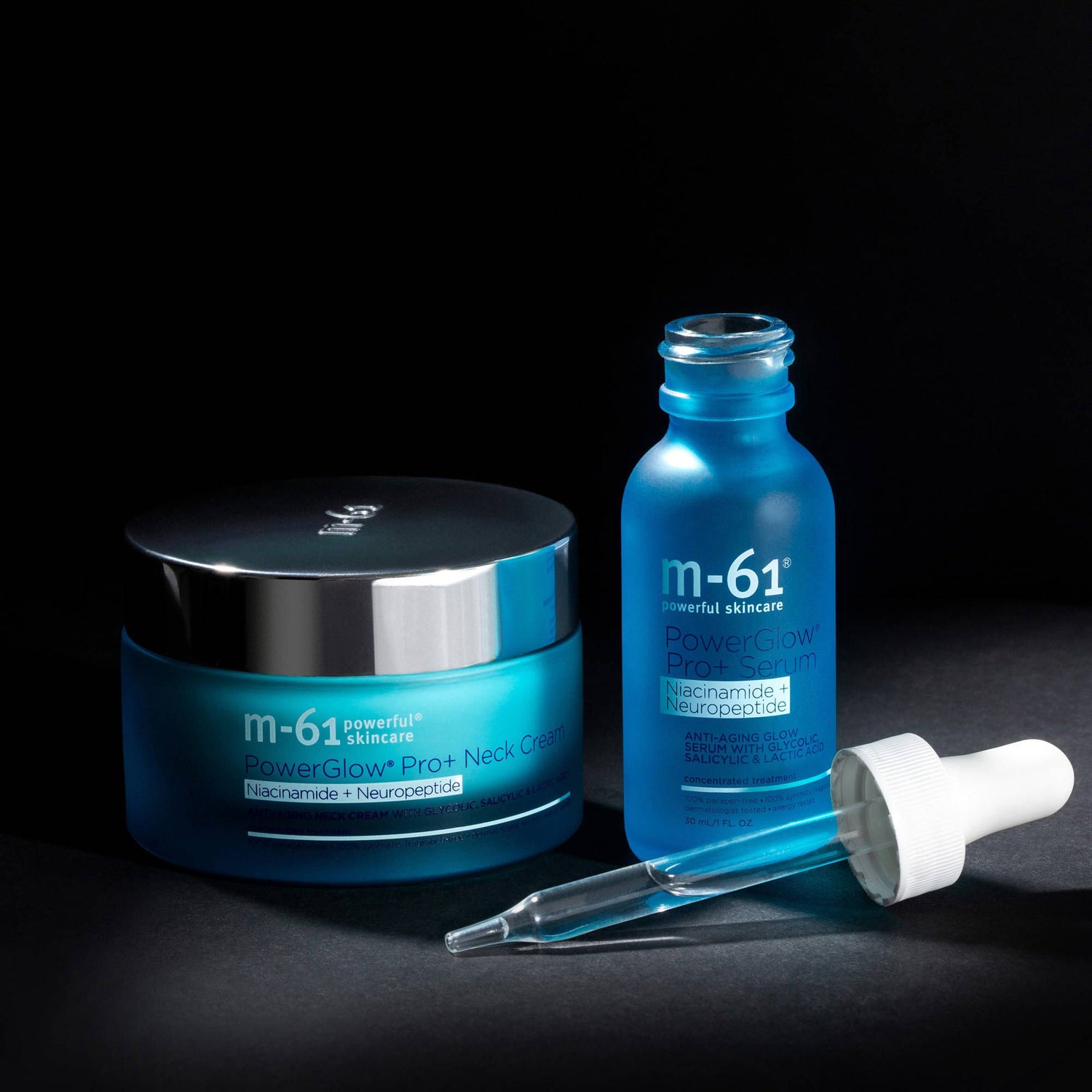 M-61 PowerGlow Pro+ Niacinamide+Neuropeptide Neck Cream