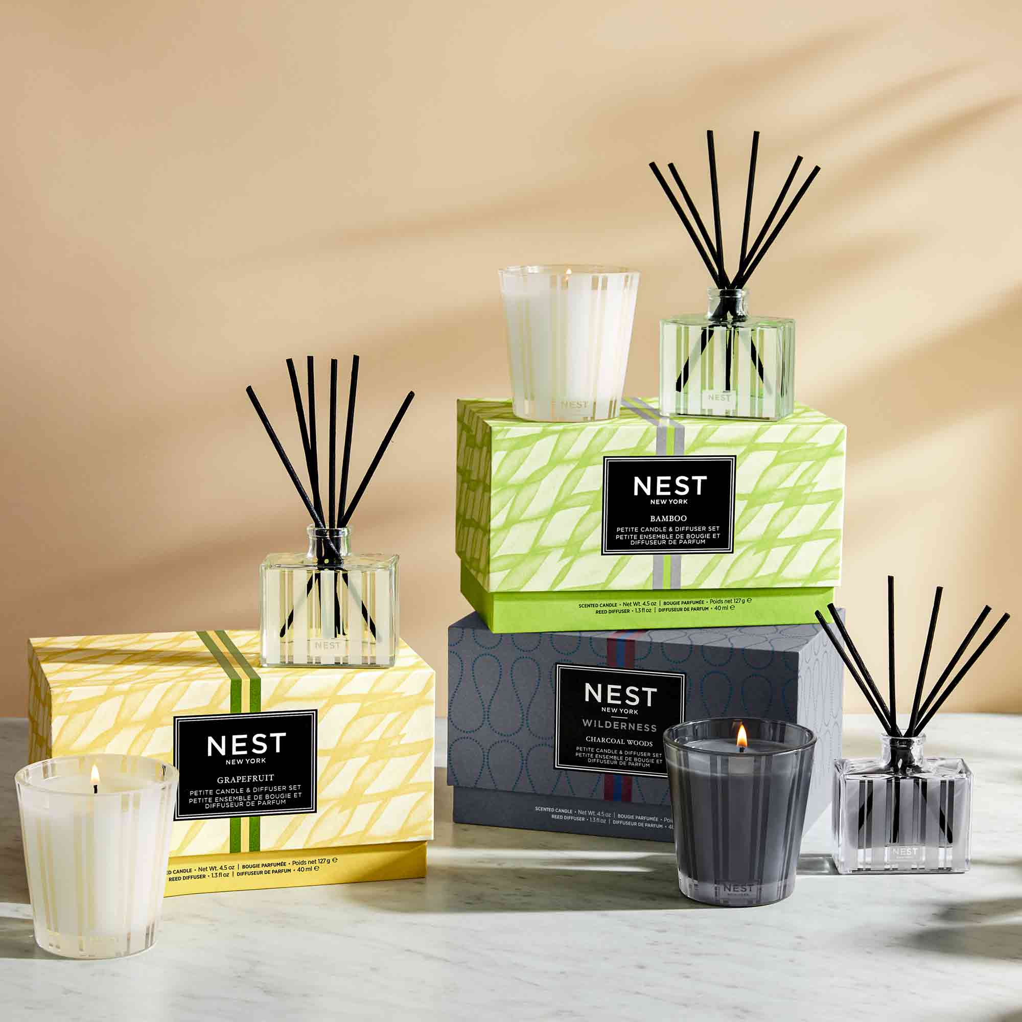 Nest Grapefruit Petite Candle & Diffuser – Nest – bluemercury