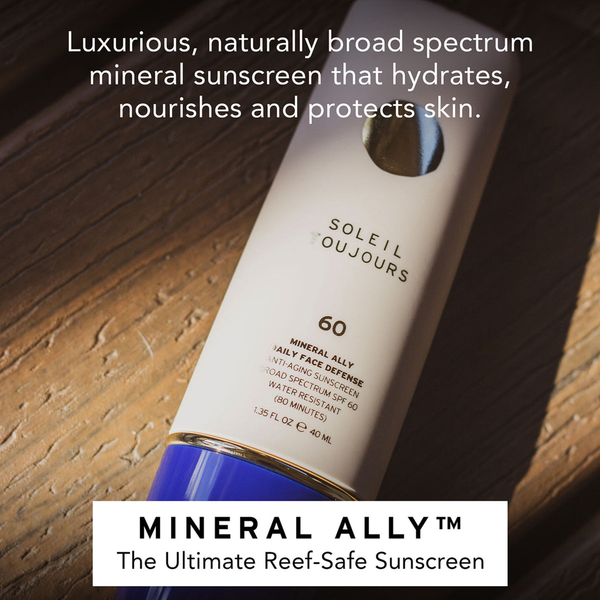 Soleil Toujours Mineral Ally Daily Face Defense SPF 60 .
