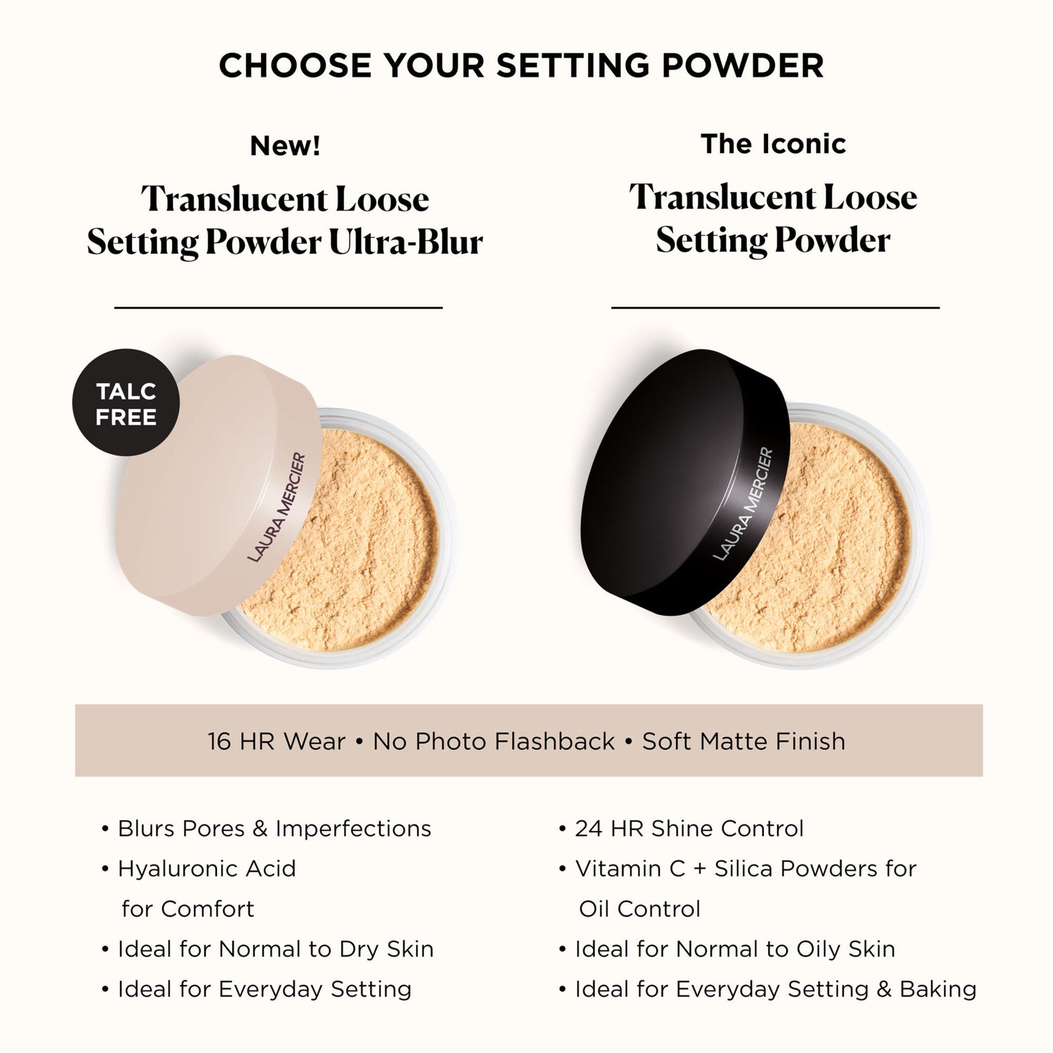 Laura Mercier Ultra-Blur Translucent Loose Setting Powder . This product is in the color brown, for deep warm neutral complexions