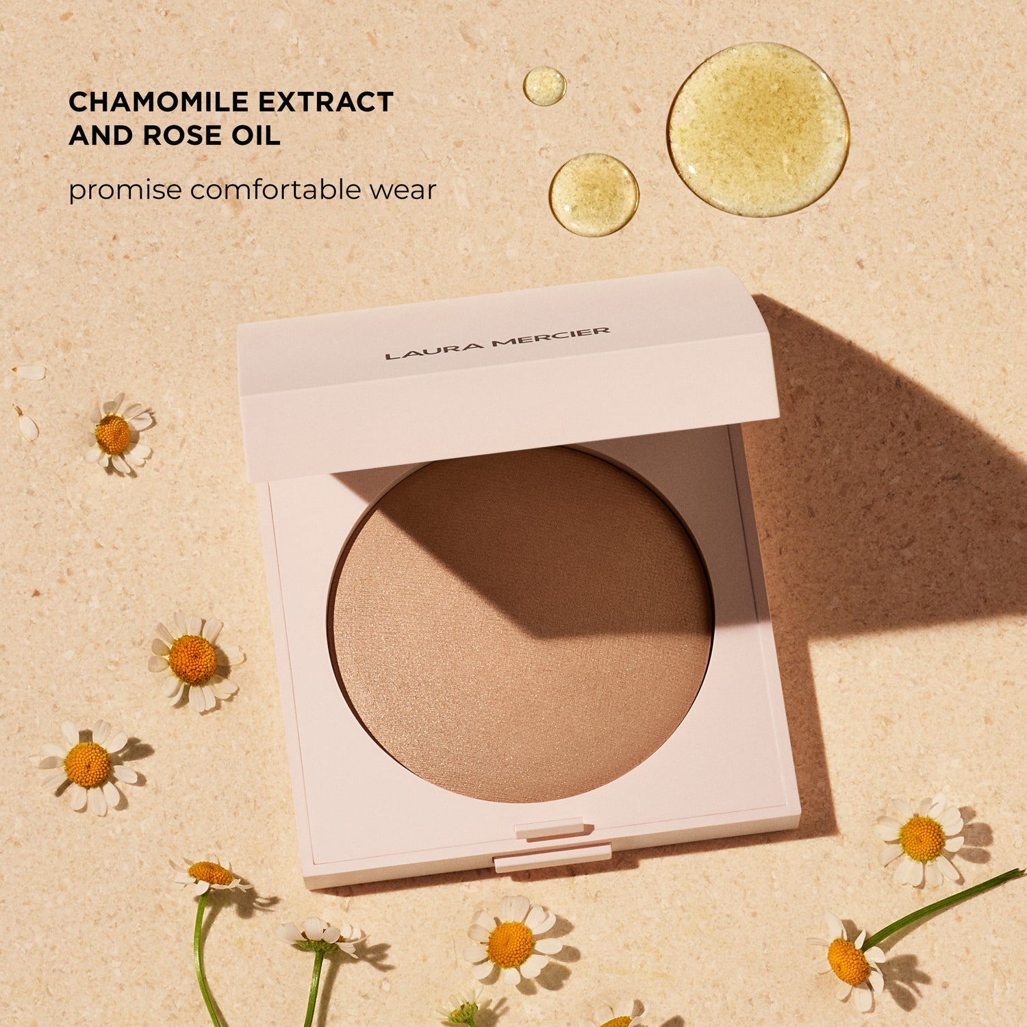 Laura Mercier Real Flawless Luminous Perfecting Talc-Free Pressed Powder .