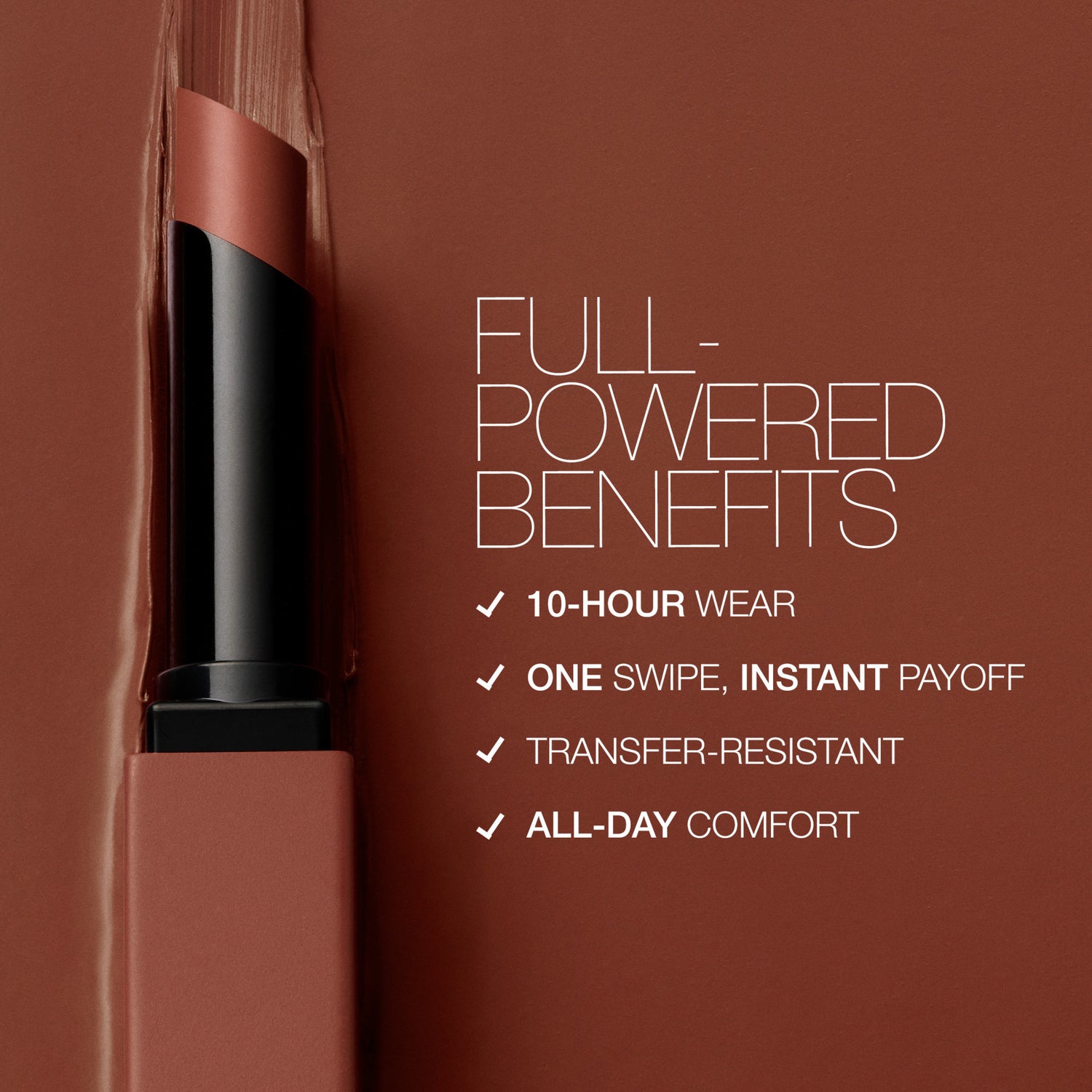 Nars Powermatte Lipstick . This product is in the color berry