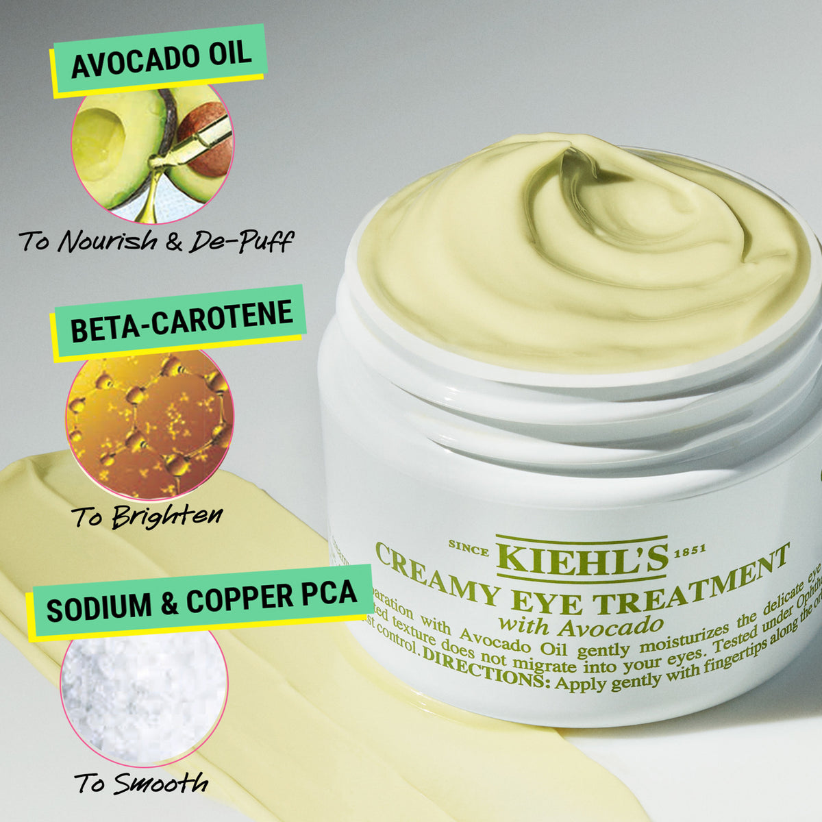 Kiehl's Since 1851 Creamy Eye Treatment With Avocado .