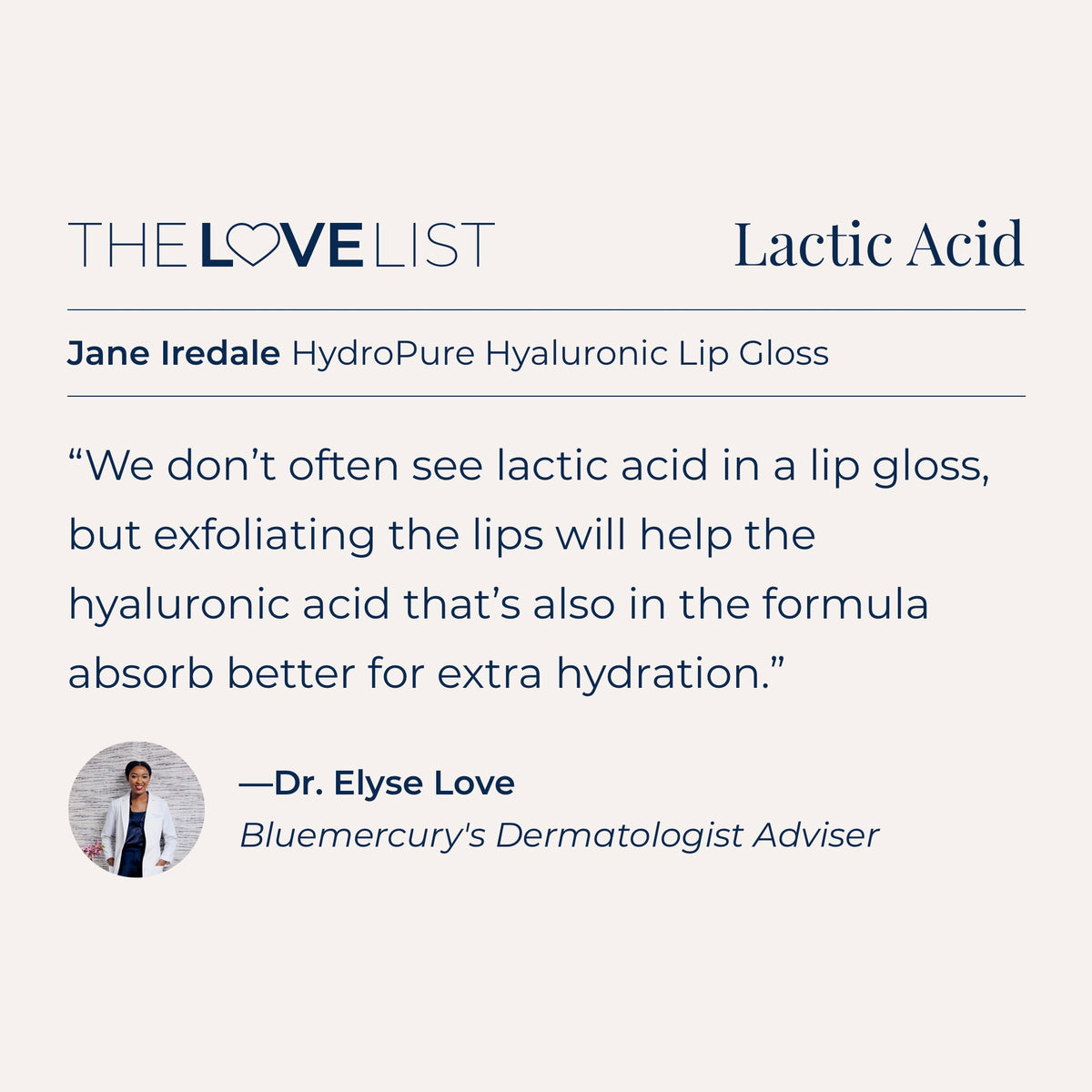 Jane Iredale HydroPure Hyaluronic Lip Gloss . This product is in the color red