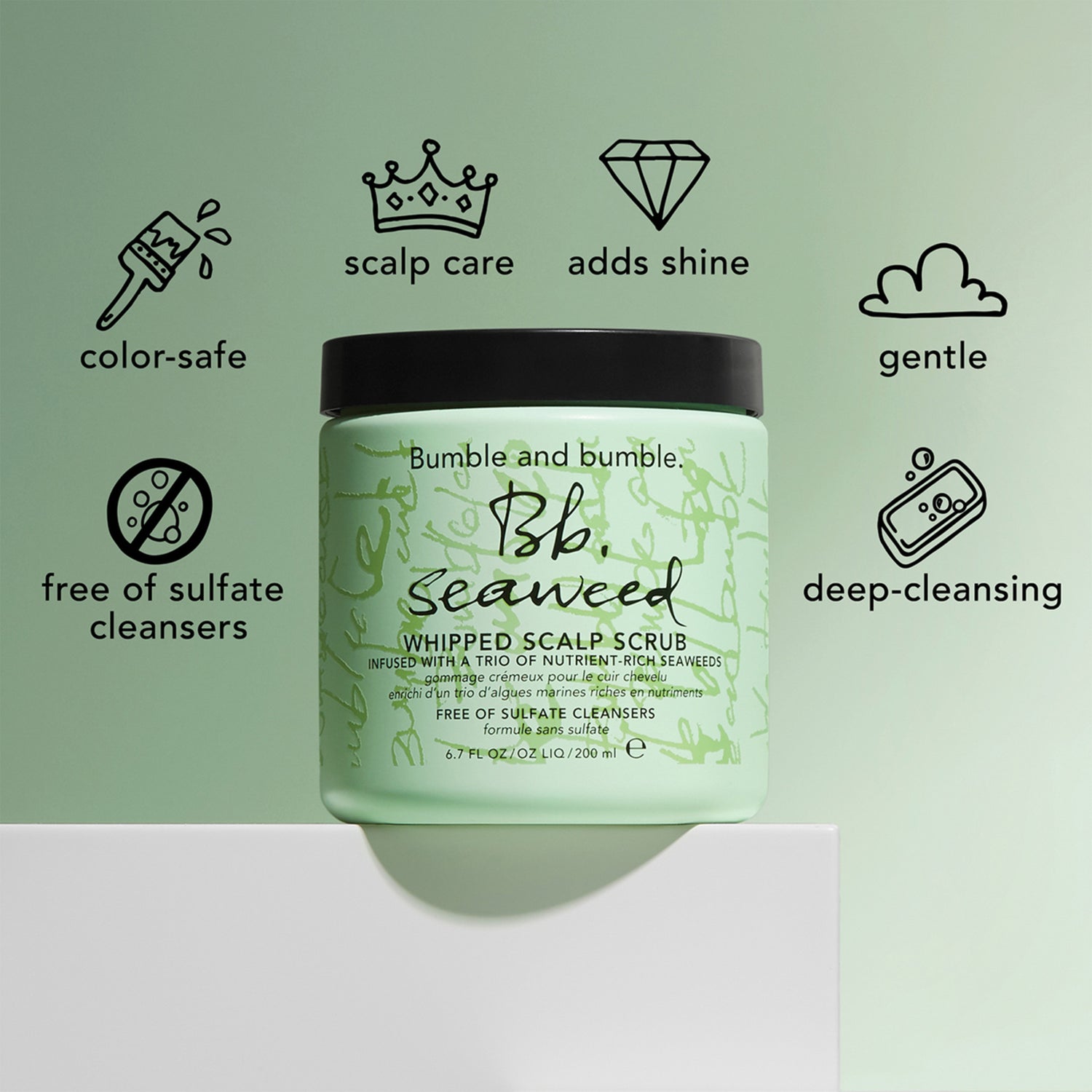 Bumble and Bumble Seaweed Whipped Scalp Scrub .