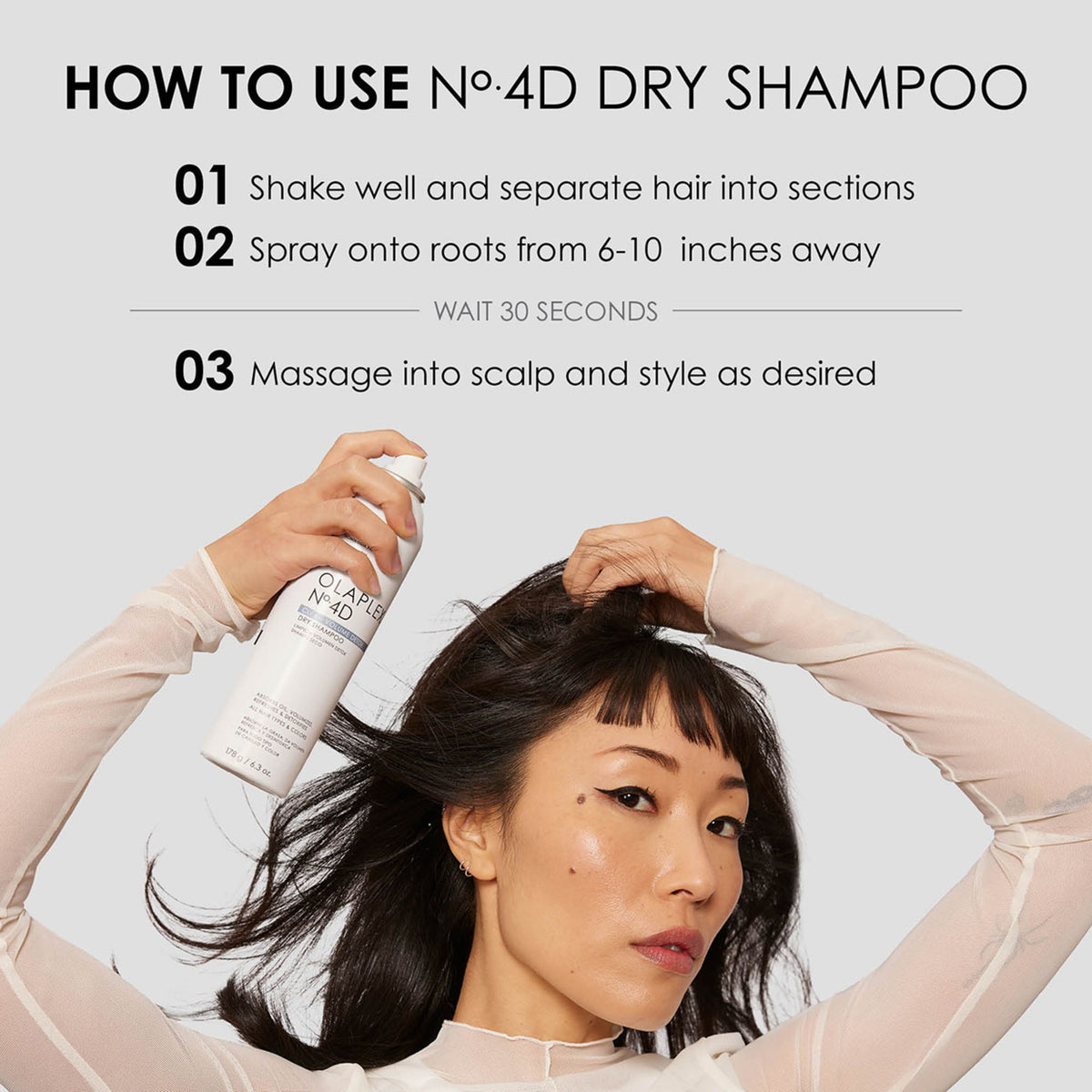 Olaplex No. 4D Clean Volume Detox Dry Shampoo .