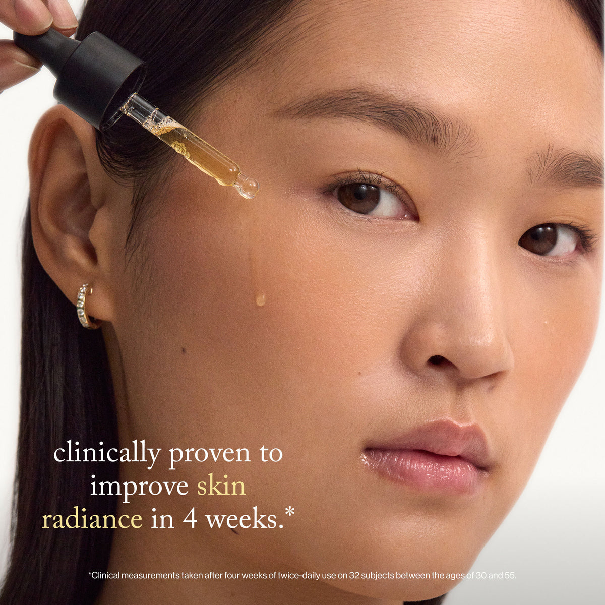 Model image of Goop Beauty 20% Vitamin C + Advanced Brightening Serum