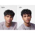 Before and after results of using Oribe Crème For Style