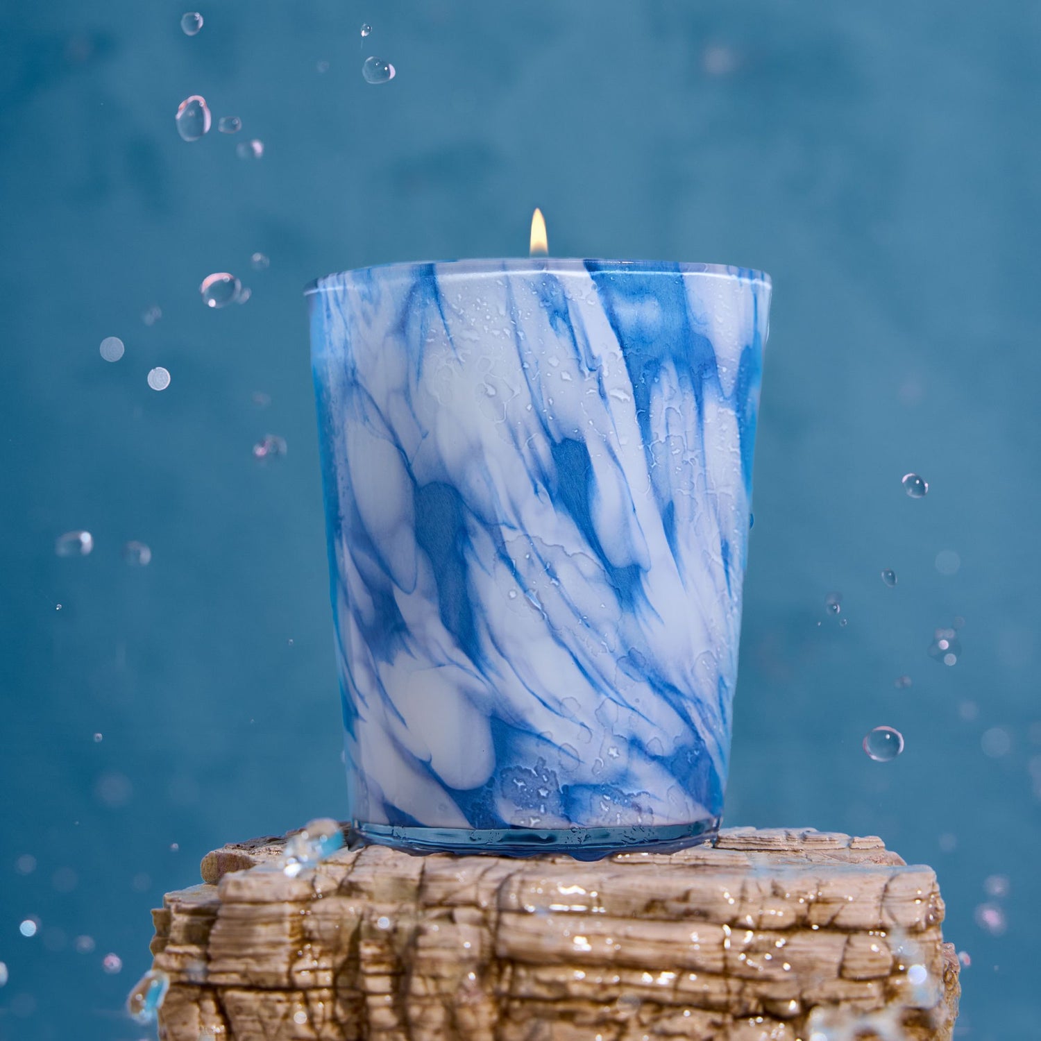 Lifestyle image of Lafco Fog & Mist Special Edition Candle (Limited Edition)