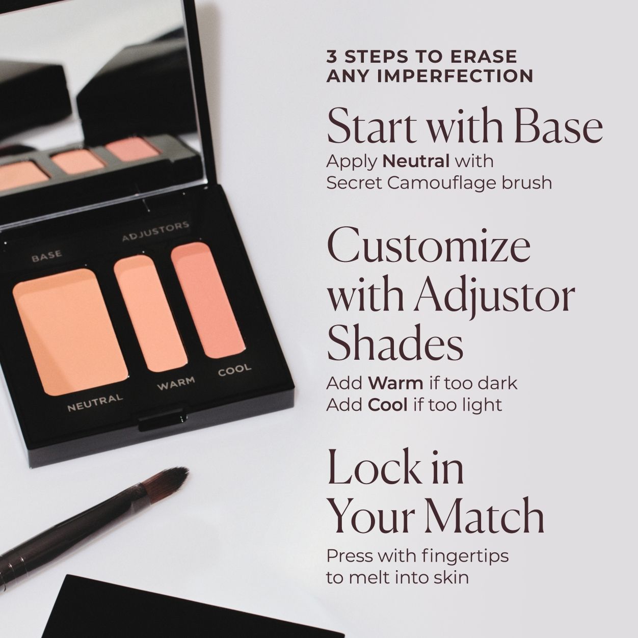 Lifestyle image of Laura Mercier Secret Camouflage Custom Complexion Perfector Long-wear Concealer