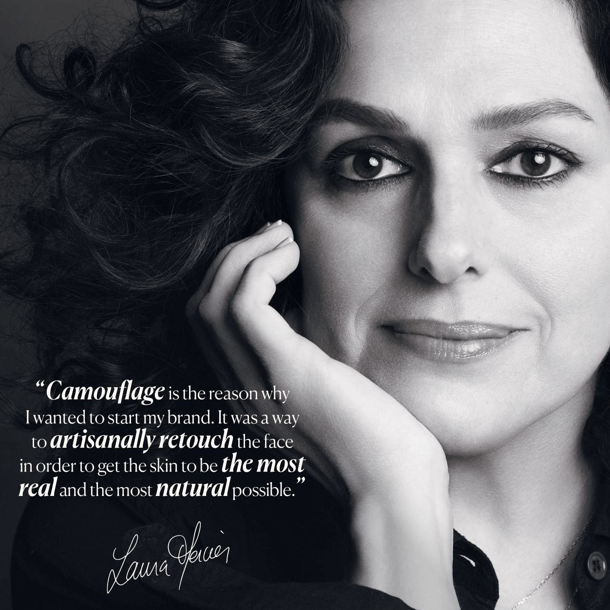 Lifestyle image of Laura Mercier Secret Camouflage Custom Complexion Perfector Long-wear Concealer