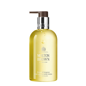 Molton Brown Orange and Bergamot Fine Liquid Hand Wash Glass Bottle main image