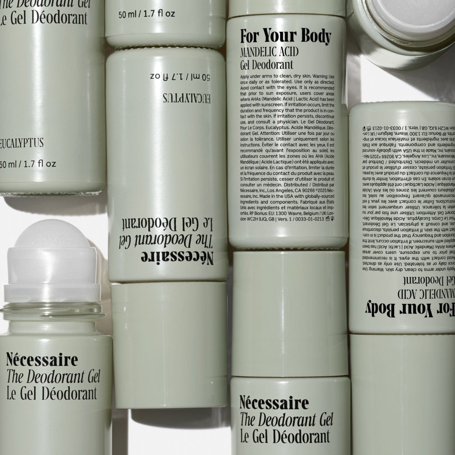 Top-view image of Nécessaire The Deodorant Gel Eucalyptus