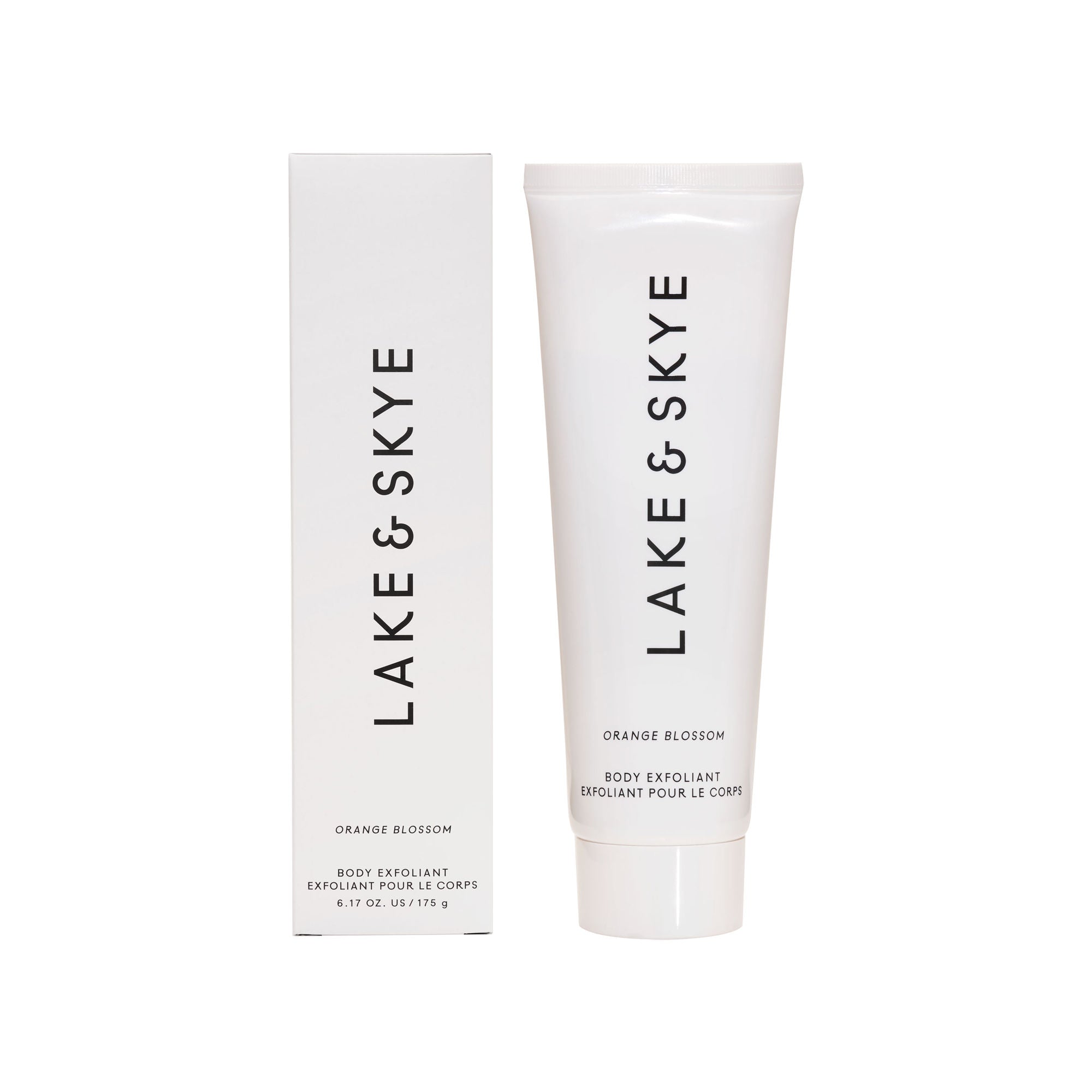 Lake & Skye Orange Blossom Body Exfoliant main image.