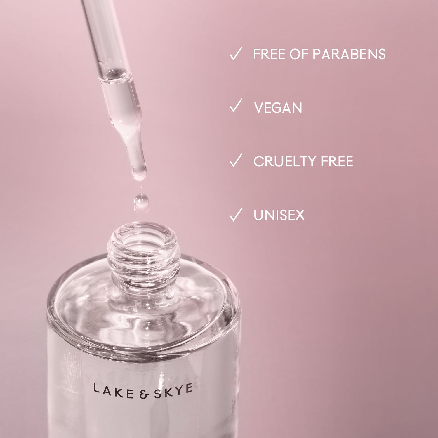 Image of an open Lake & Skye 11 11 Vanilla Body Oil