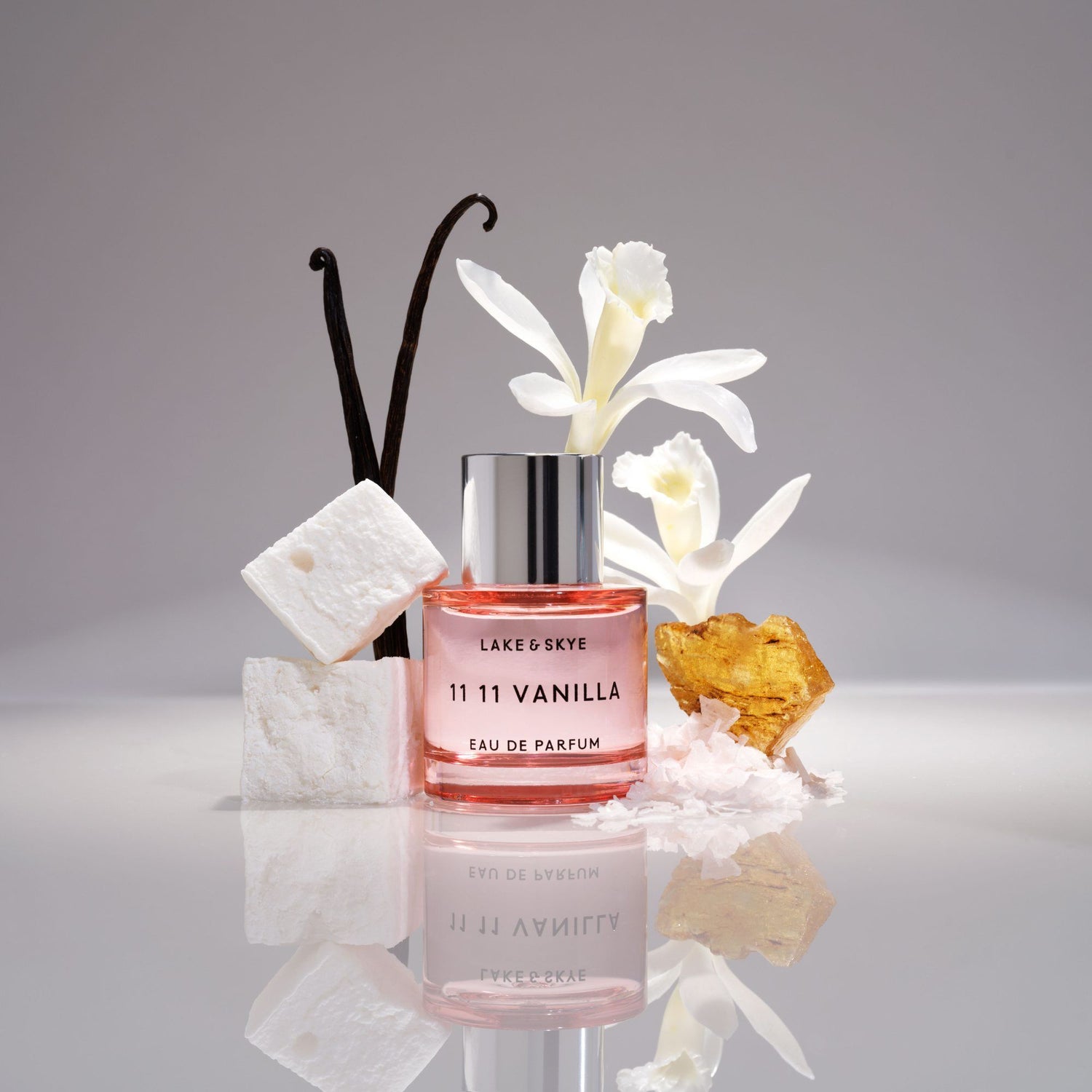 Lifestyle image of Lake & Skye 11 11 Vanilla Eau de Parfum Duo Gift Set (Limited Edition)