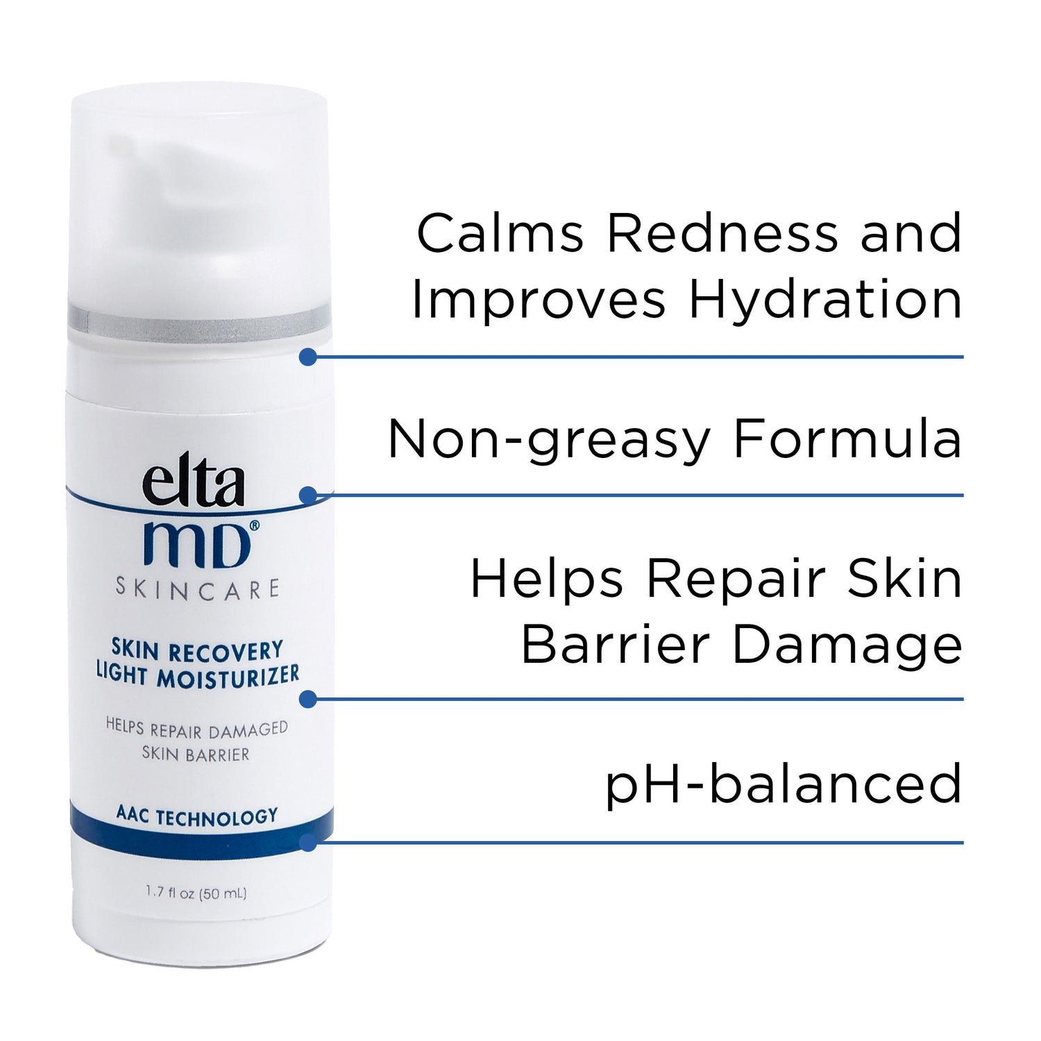 Information related to EltaMD Skin Recovery Light Moisturizer