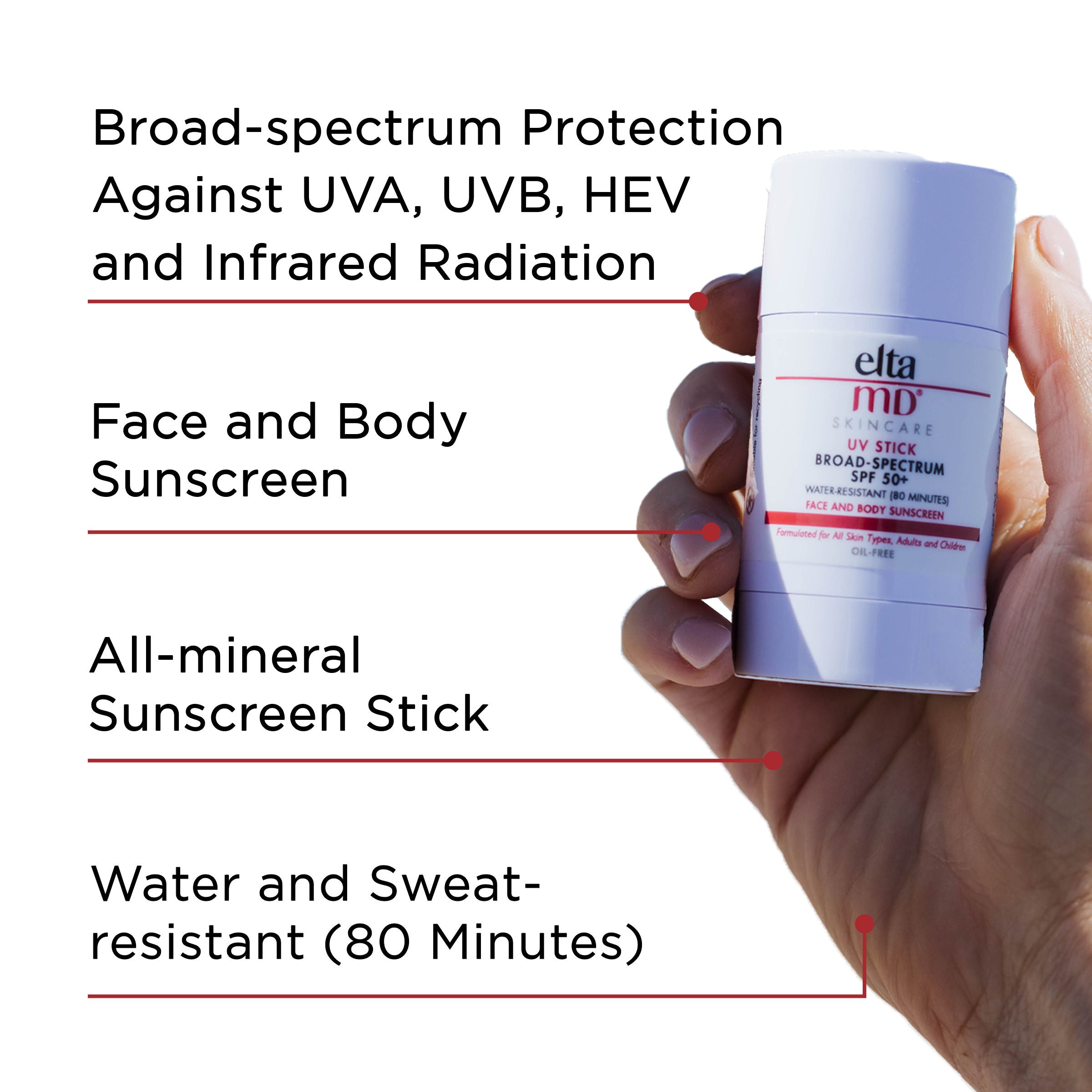 Elta MD UV Stick mineral sunscreen SPF 50+ (6 good items)