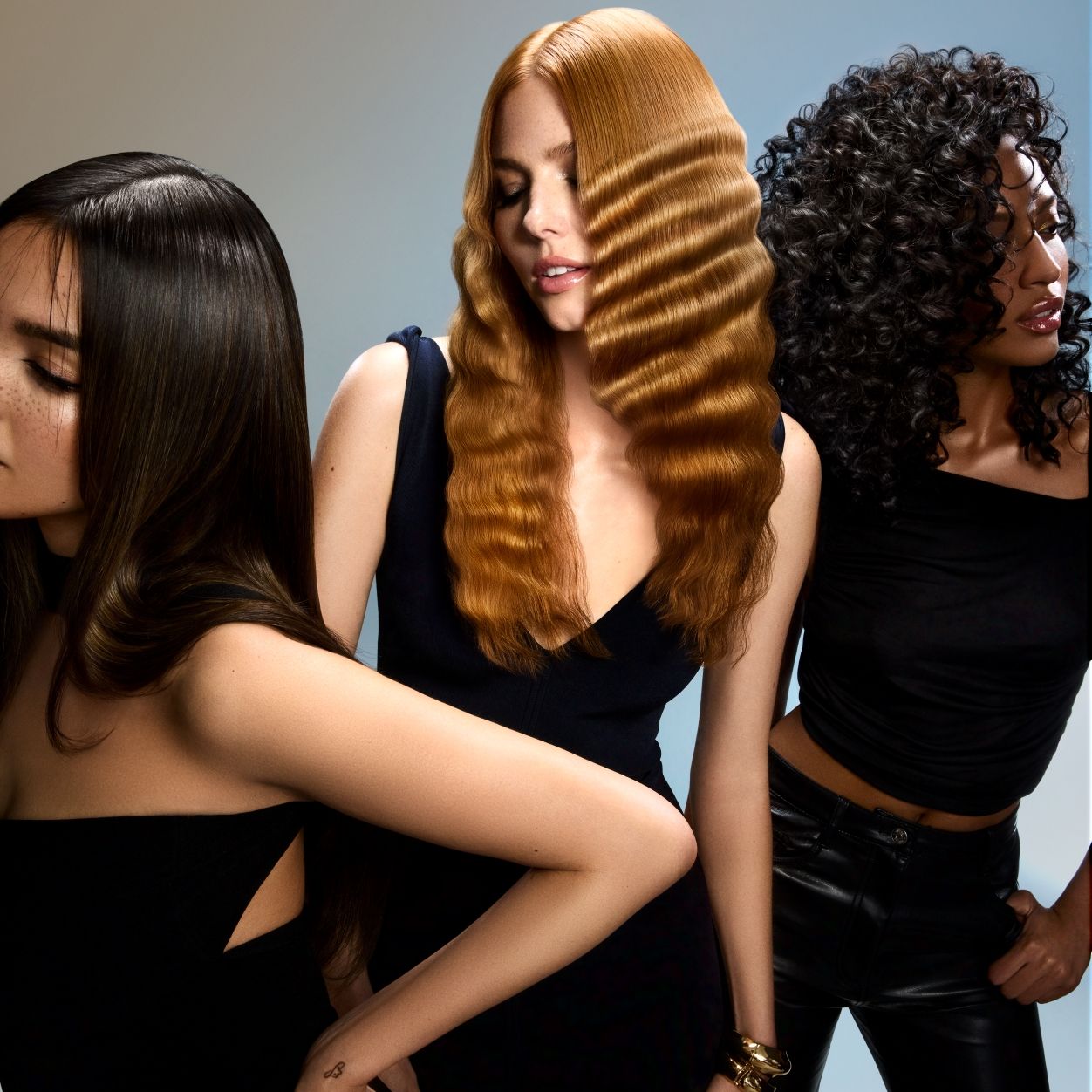 Lifestyle image of Oribe Supershine Hydrating Shampoo for Dry Hair