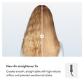Before and after results of using Dyson Airwrap Co-anda2x Multi-Styler and Dryer Straight to Wavy Hair