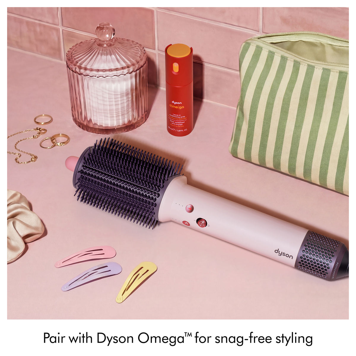 Lifestyle image of Dyson Airsmooth Styling Dryer Brush
