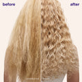 Before and after results of using Maria Nila Bond Builder